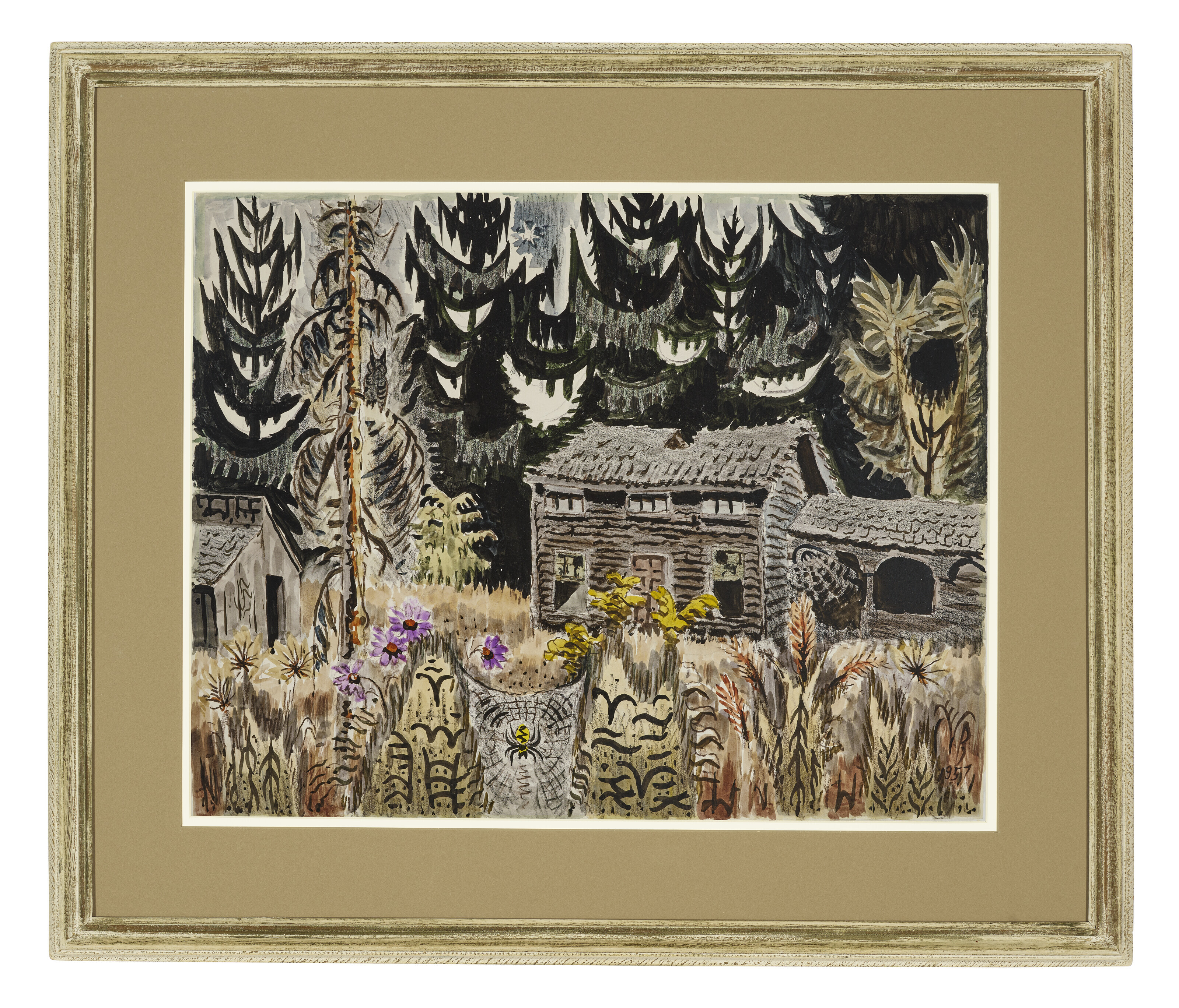 Charles Ephraim Burchfield — Призрачные сумерки, изображение 2