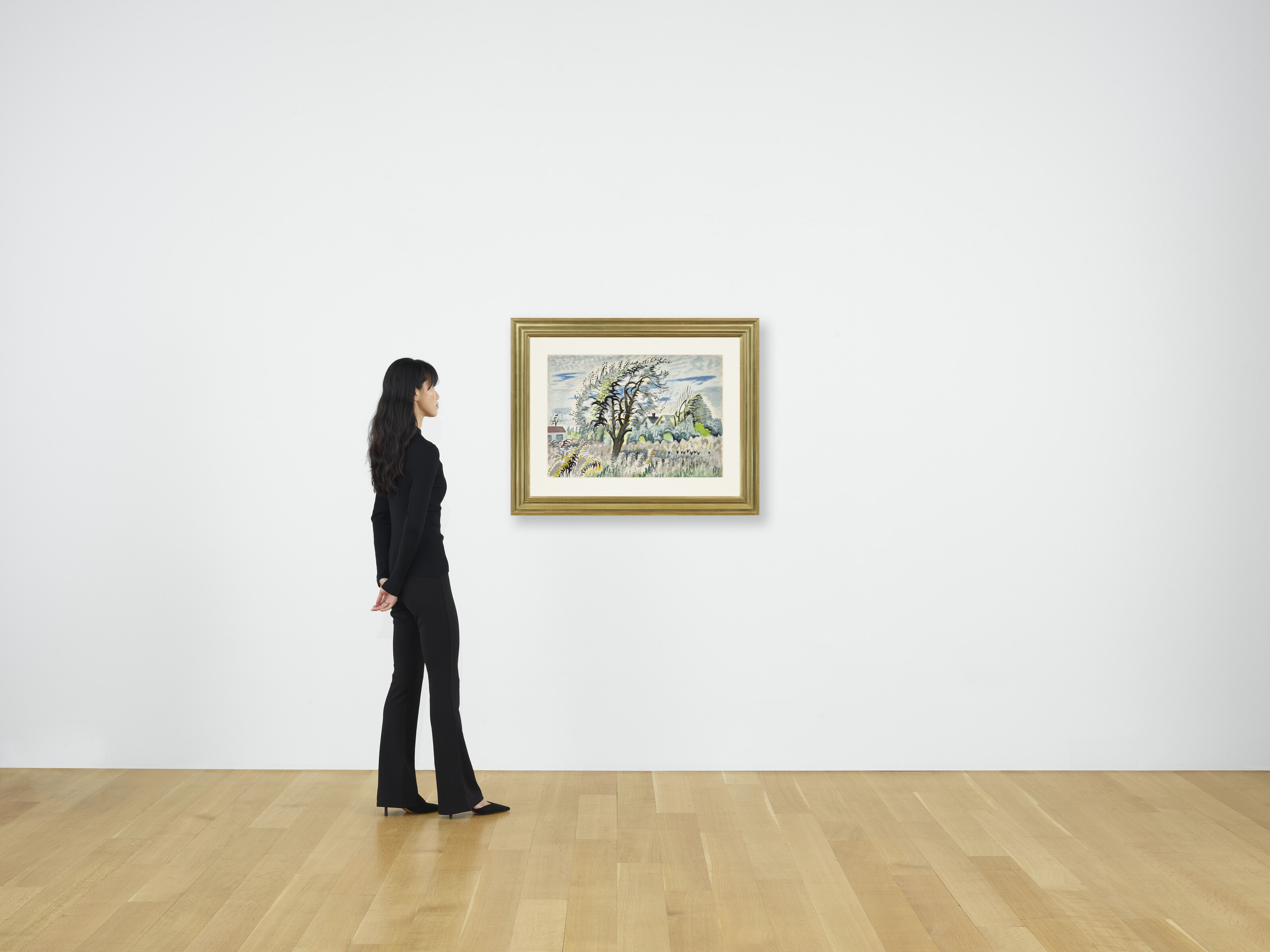 Charles Ephraim Burchfield — Грушевое дерево в сентябре, изображение 5