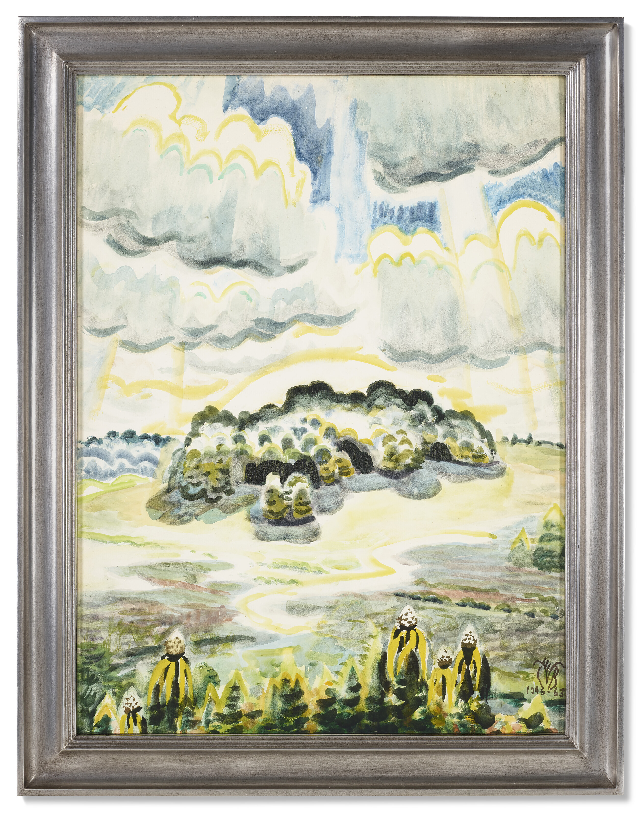 Charles Ephraim Burchfield — Надвигающиеся облака, изображение 2