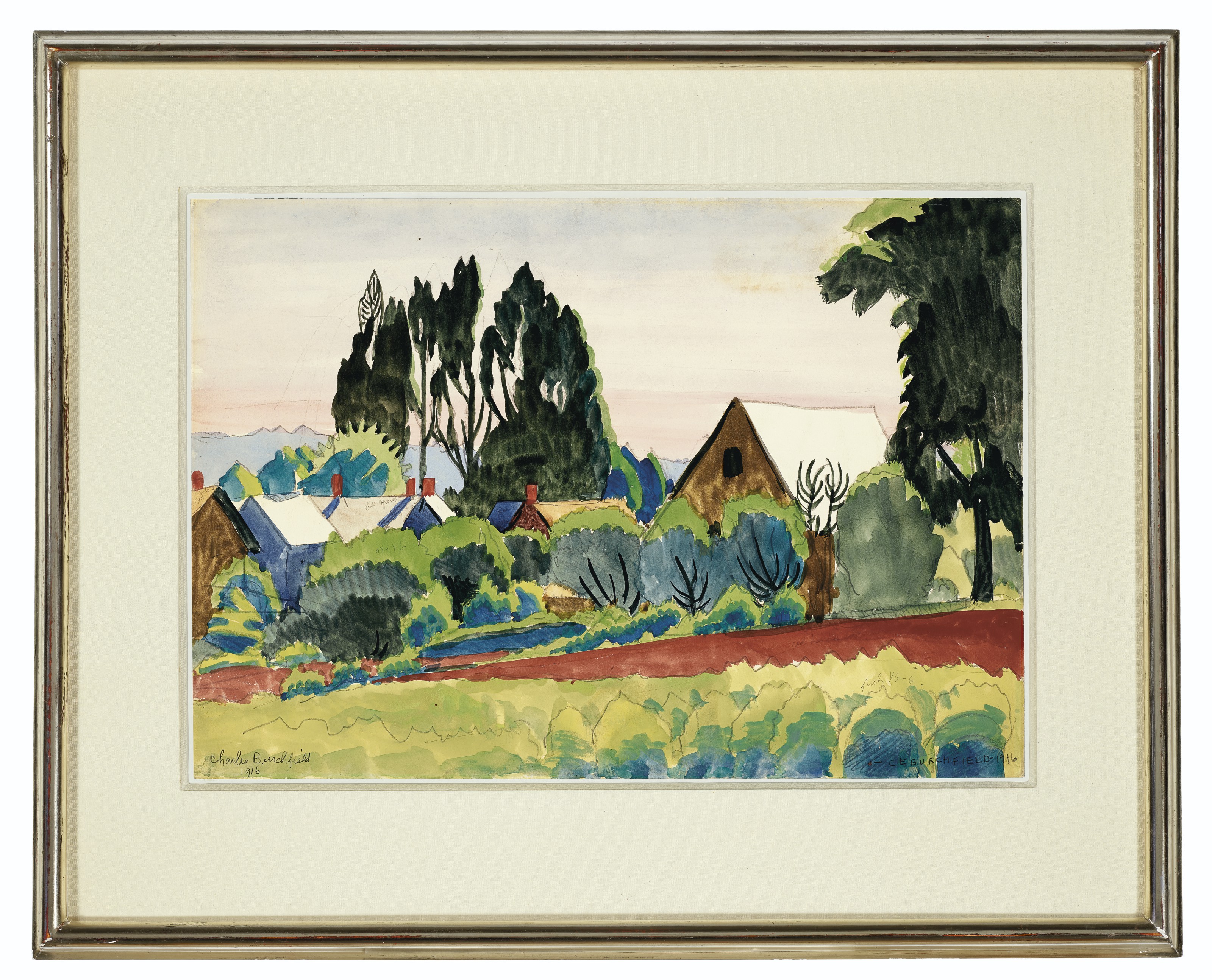 Charles Ephraim Burchfield — Середина дня, изображение 2