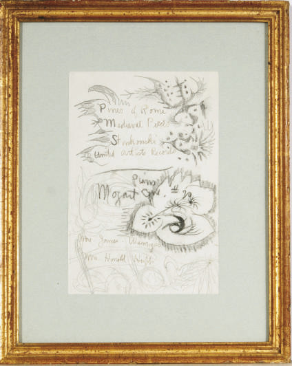 Charles Ephraim Burchfield — Сосны Рима