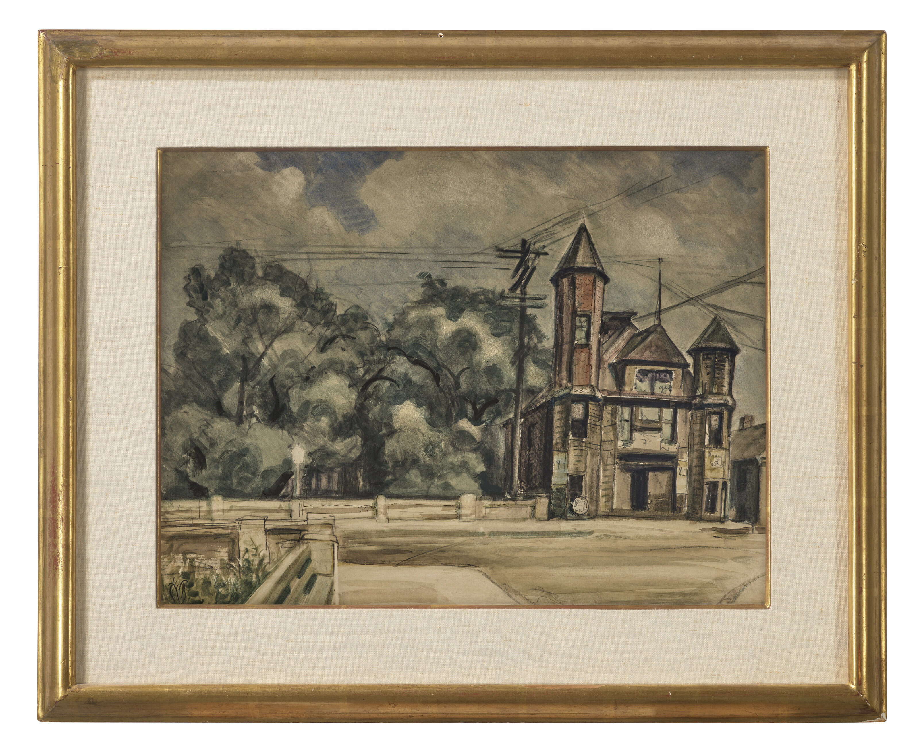 Charles Ephraim Burchfield — Двойные купола, изображение 2