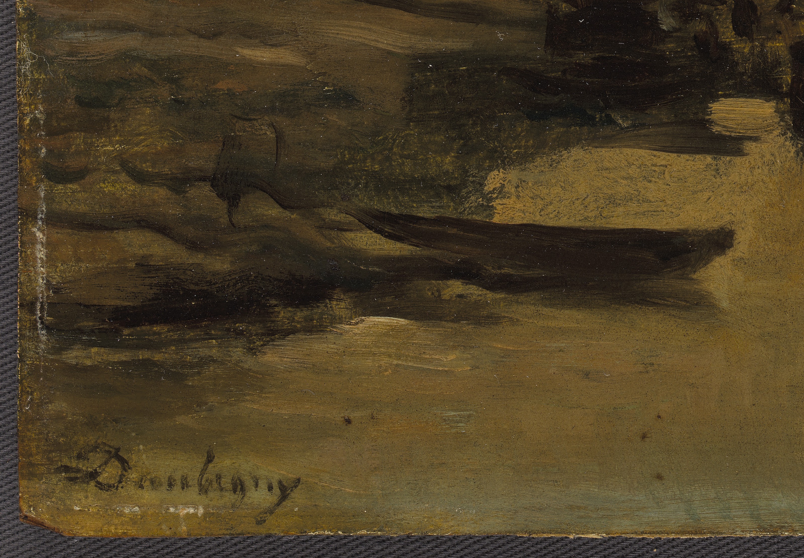 Charles François Daubigny — Ла Ривьер, званый вечер, изображение 5