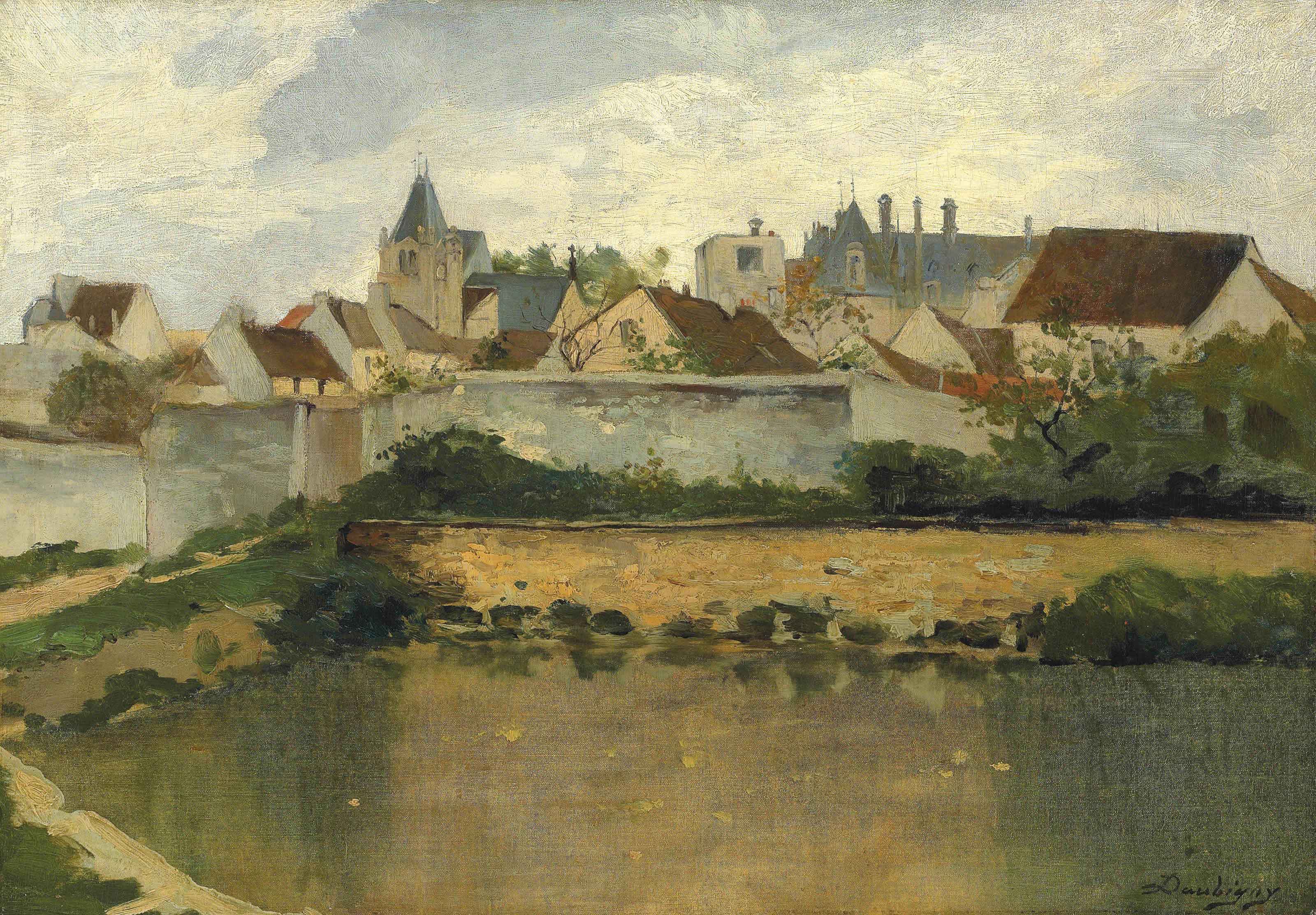 Charles François Daubigny — Ле Виллидж, Овер-сюр-Уаз