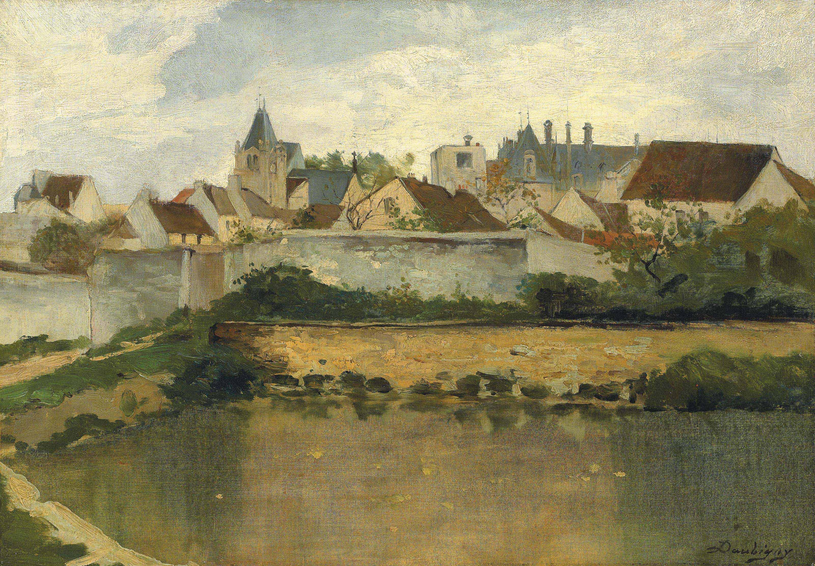 Charles François Daubigny — Ле Виллидж, Овер-сюр-Уаз