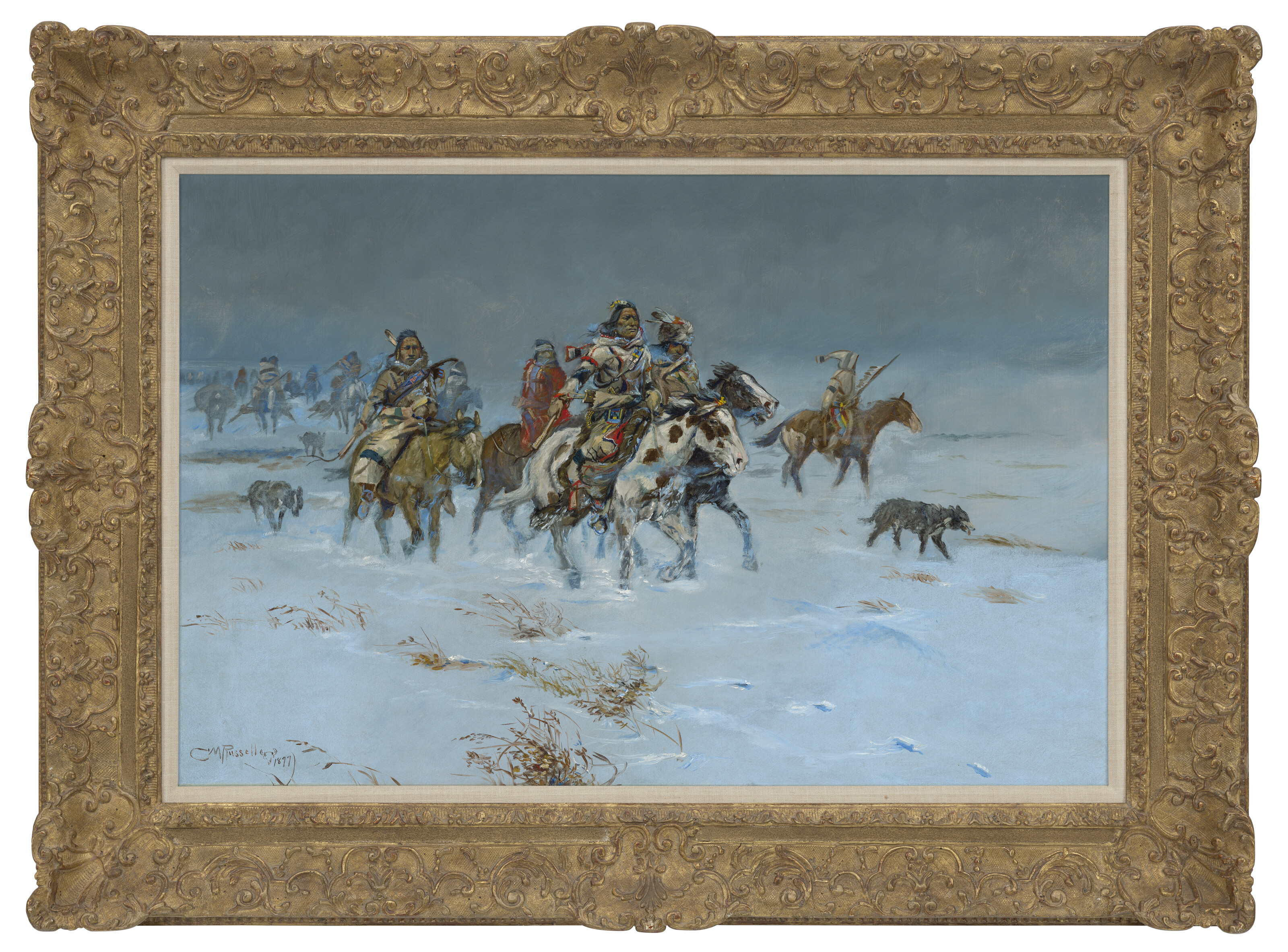 Charles Marion Russell — Потрясающая тропа, изображение 2