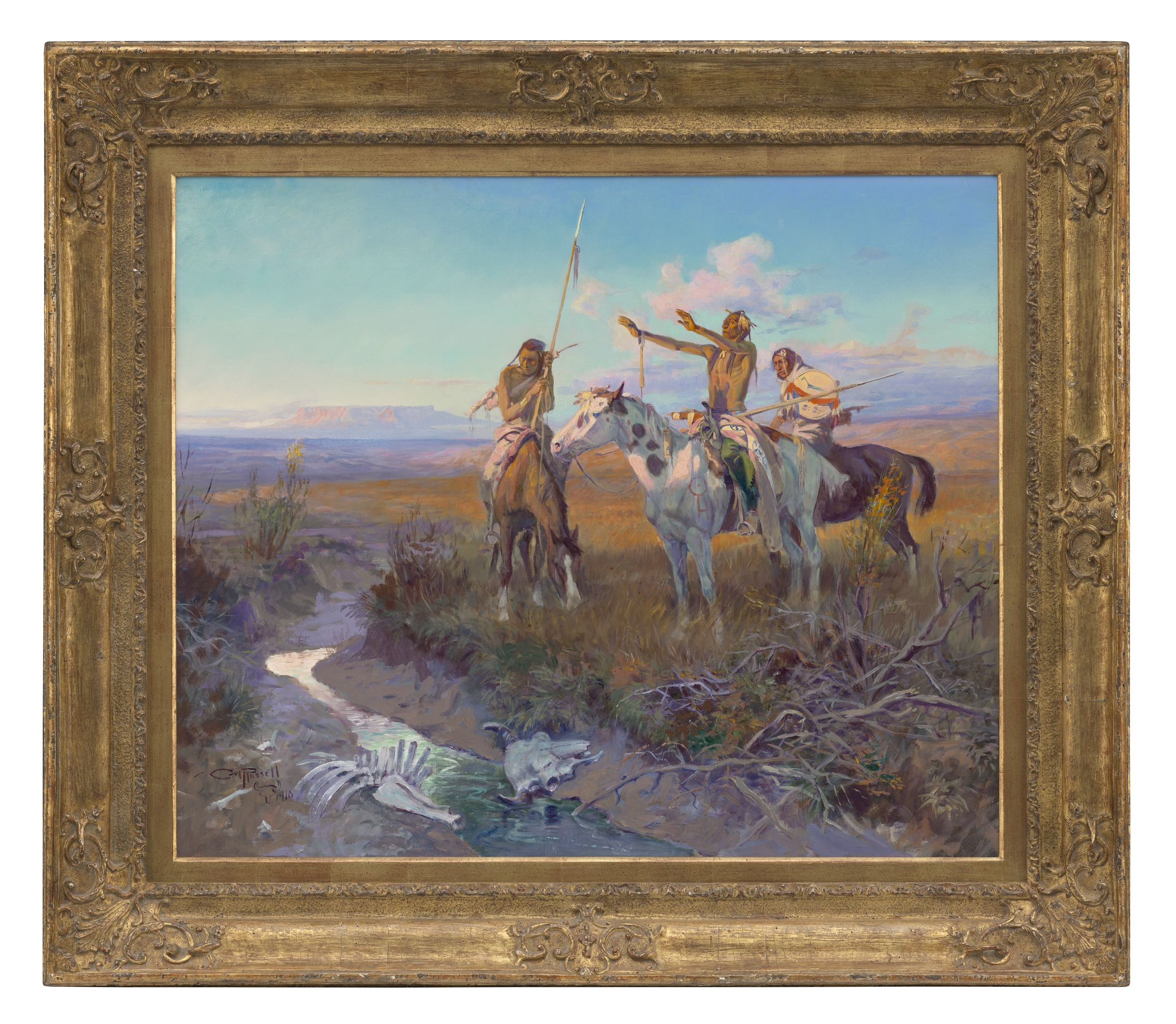 Charles Marion Russell — Солнцепоклонники, изображение 2