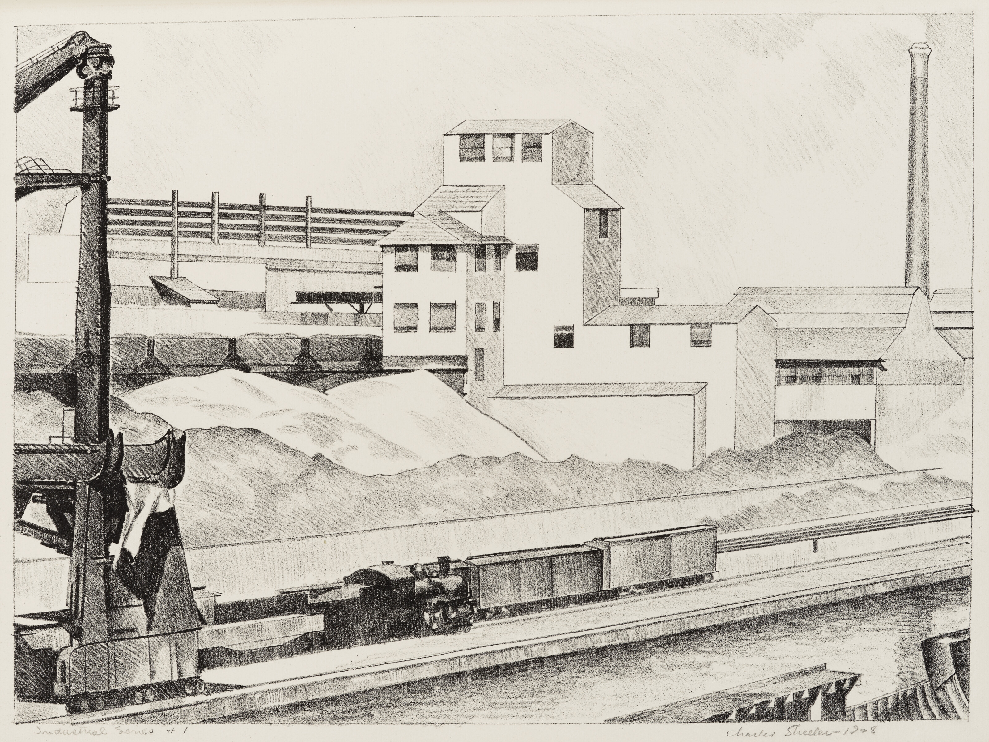 Charles Sheeler — Промышленная серия №1