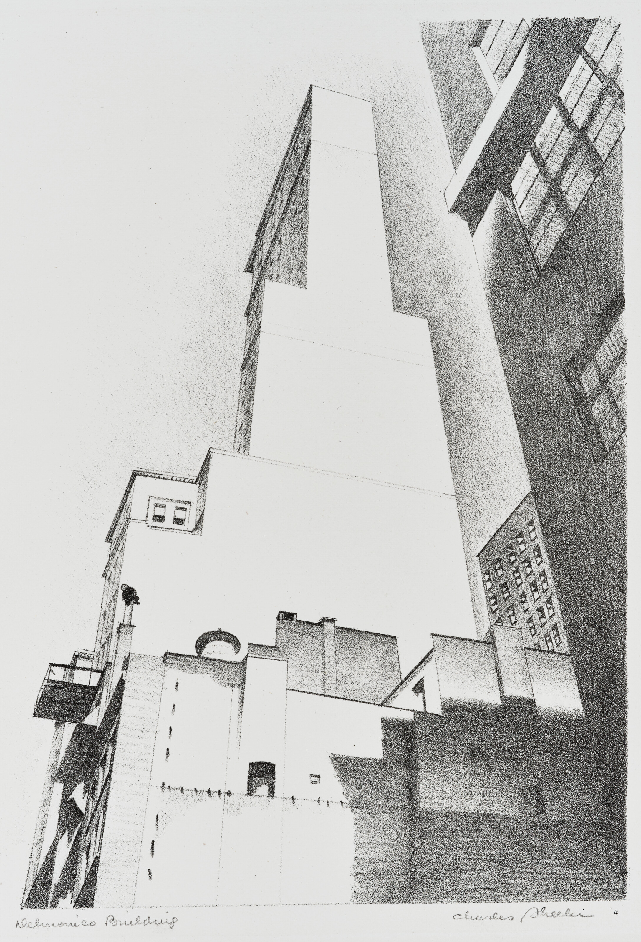 Charles Sheeler — Здание Дельмонико