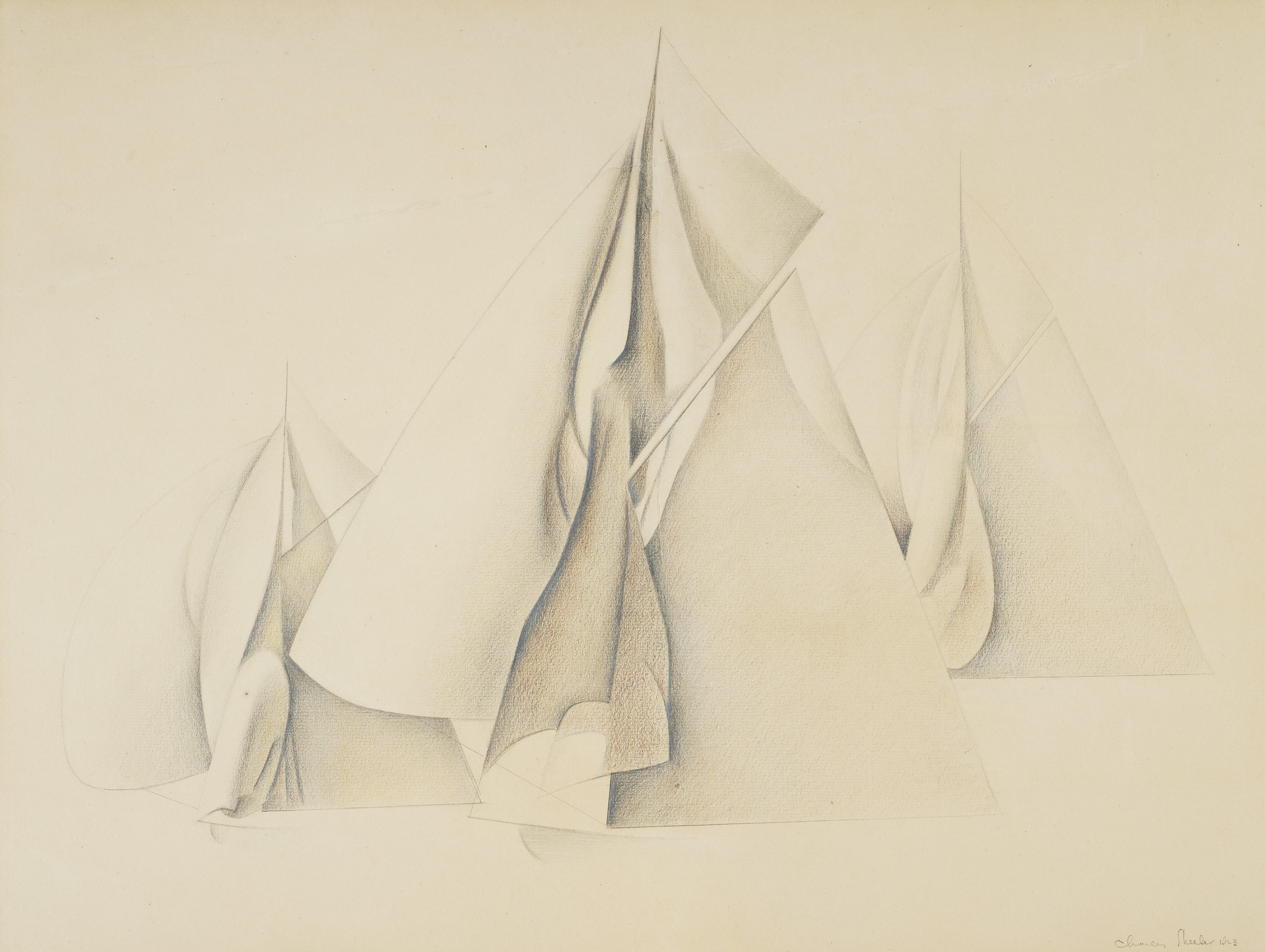 Charles Sheeler — Паруса