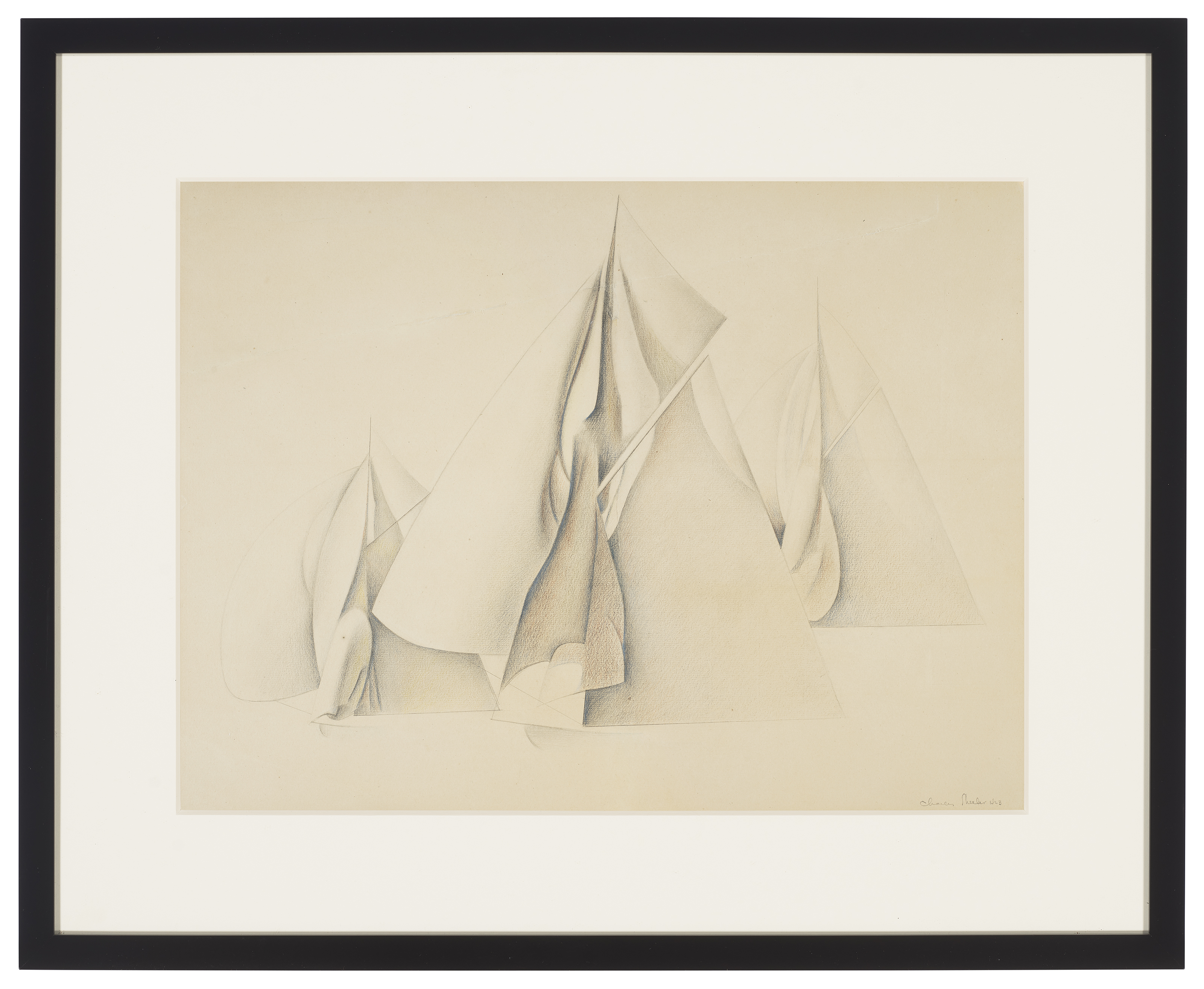 Charles Sheeler — Паруса, изображение 2