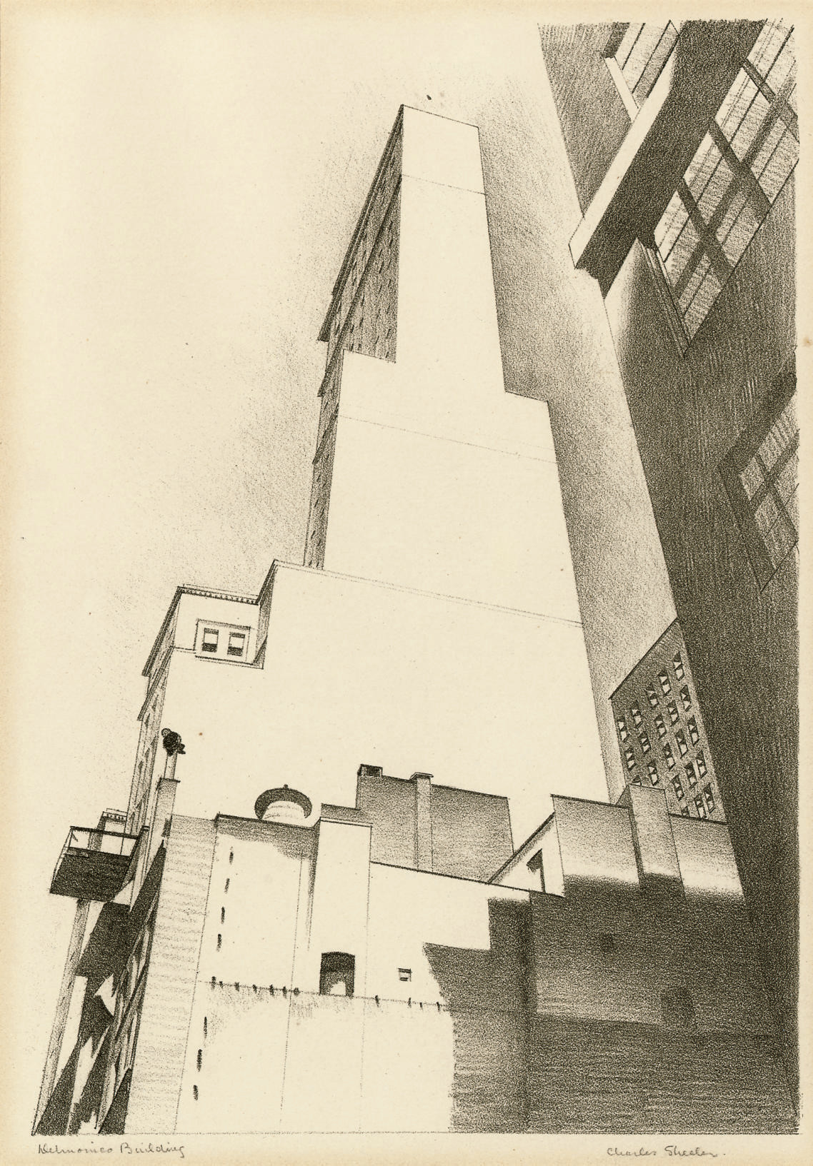 Charles Sheeler — Здание Дельмонико (Гордон, 4)