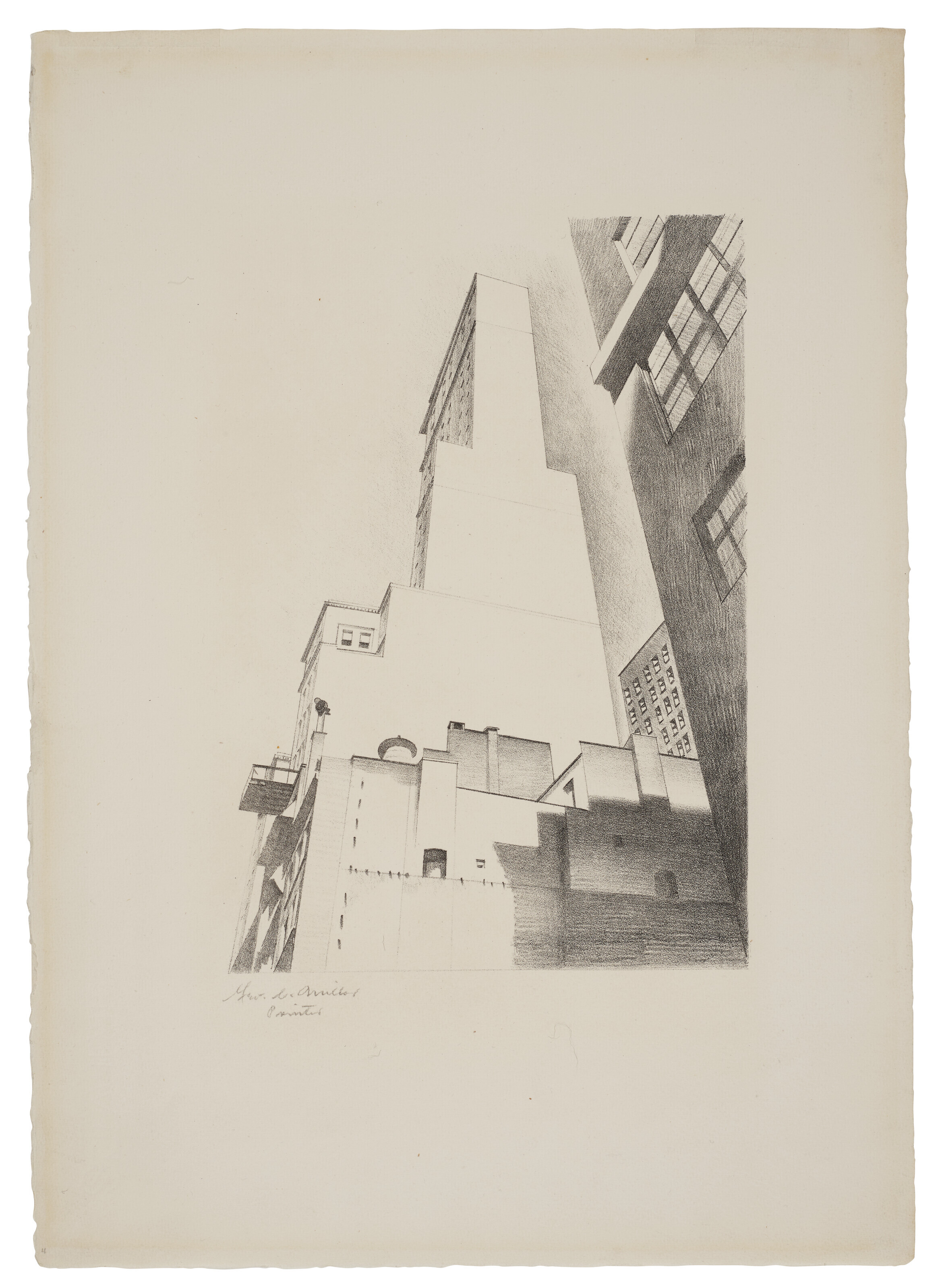 Charles Sheeler — Здание "Дельмонико"