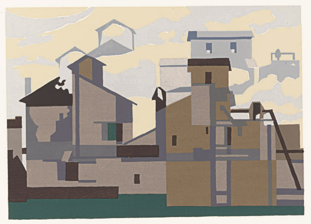 Charles Sheeler — Архитектурный ритм (Гордон 6)