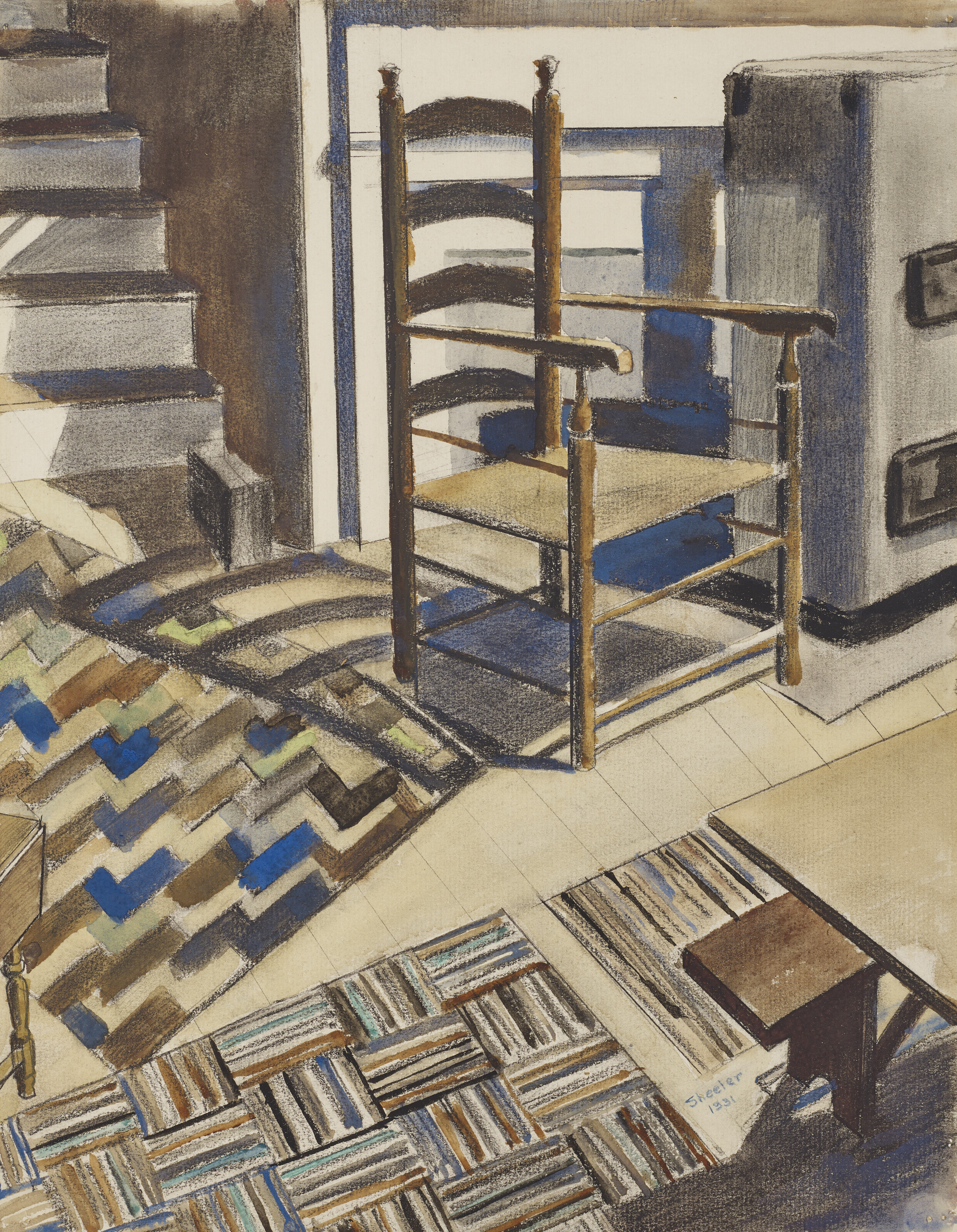 Charles Sheeler — Дом, Милый дом