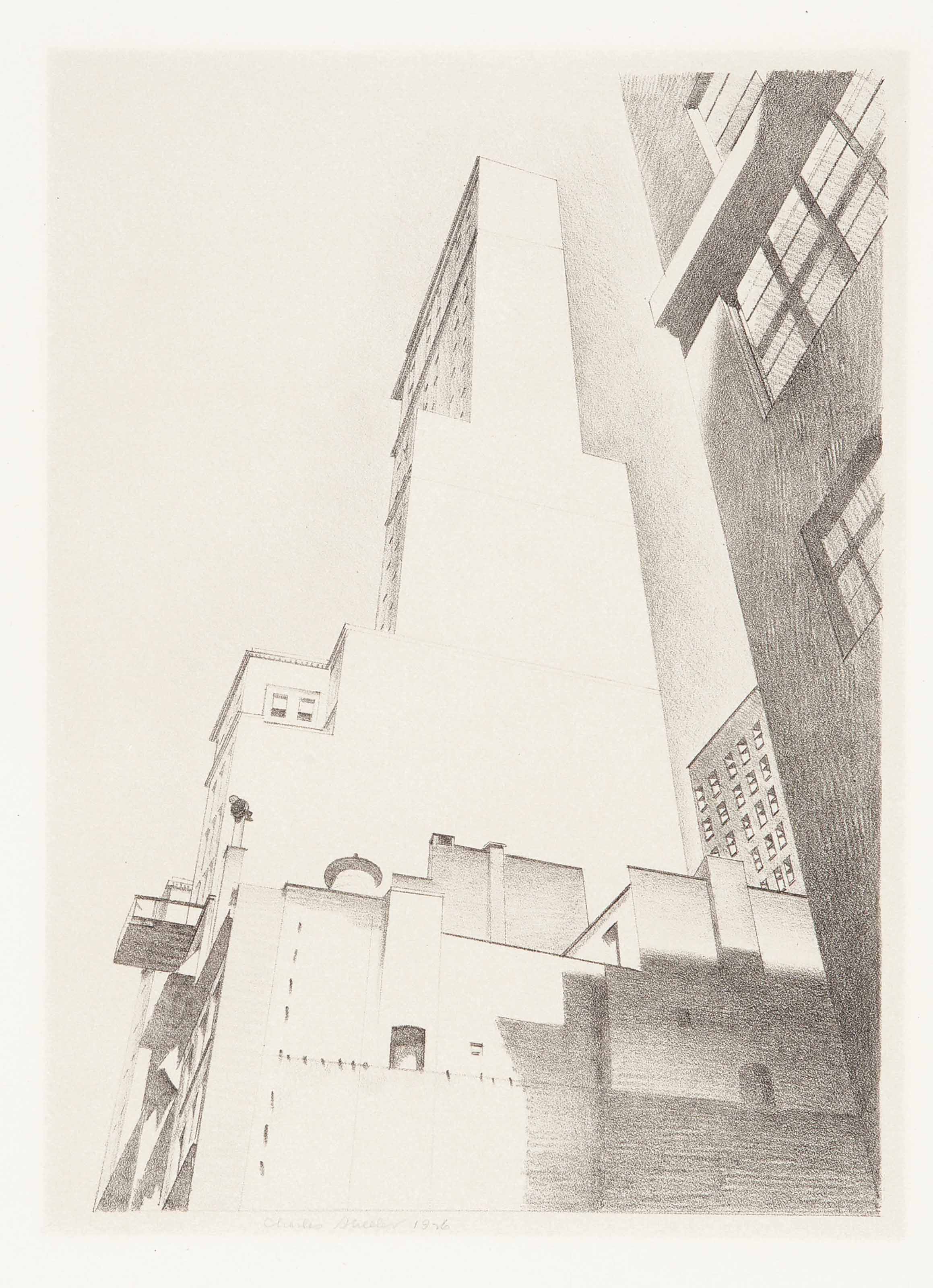 Charles Sheeler — Здание "Дельмонико"