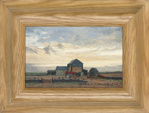 Charles White — Амбары; Хозяйственные постройки на ферме; Белый фермерский дом; и Бьюла-холл, Опеншоу