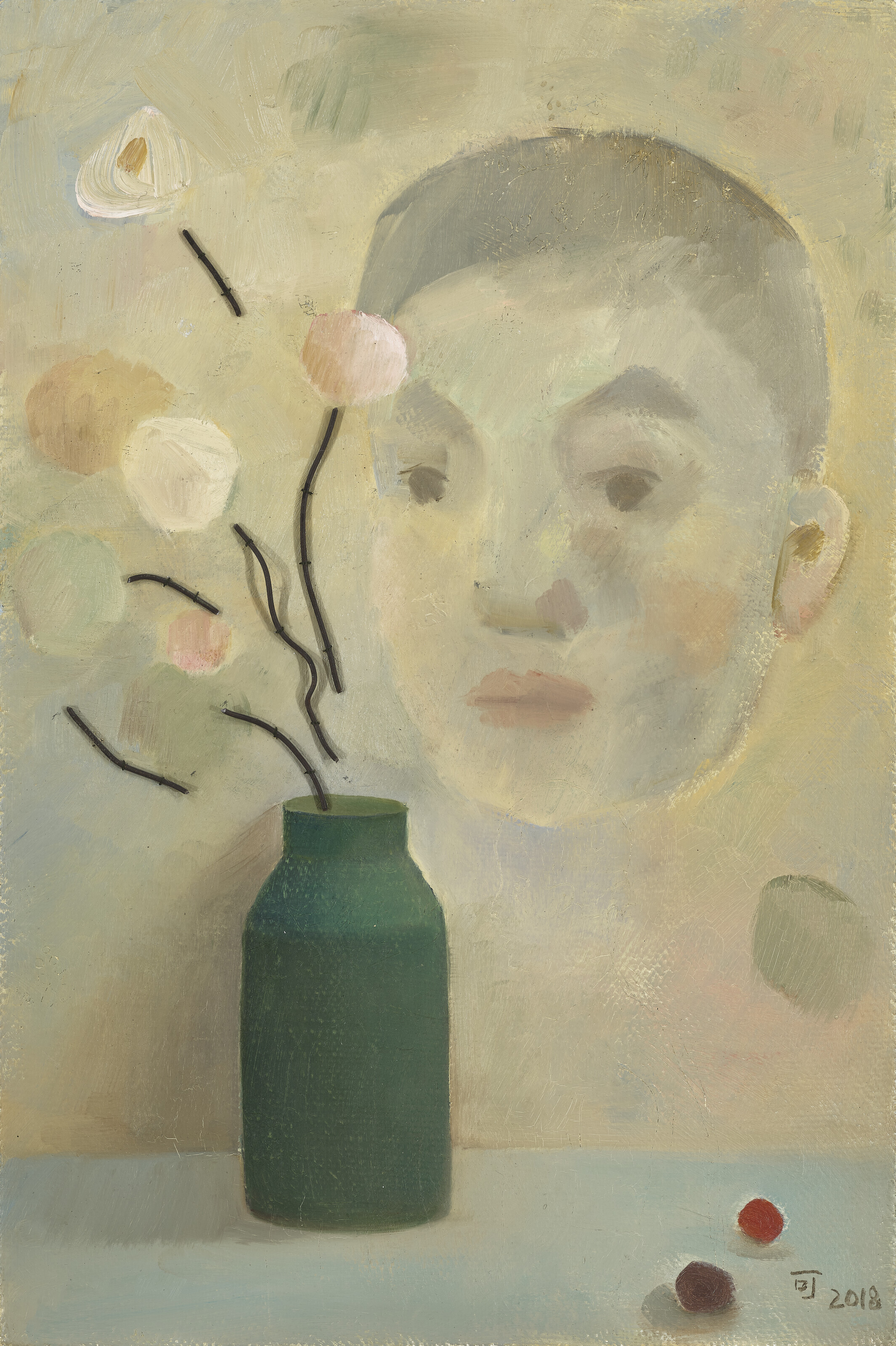 Chen Ke — Ваза с цветами