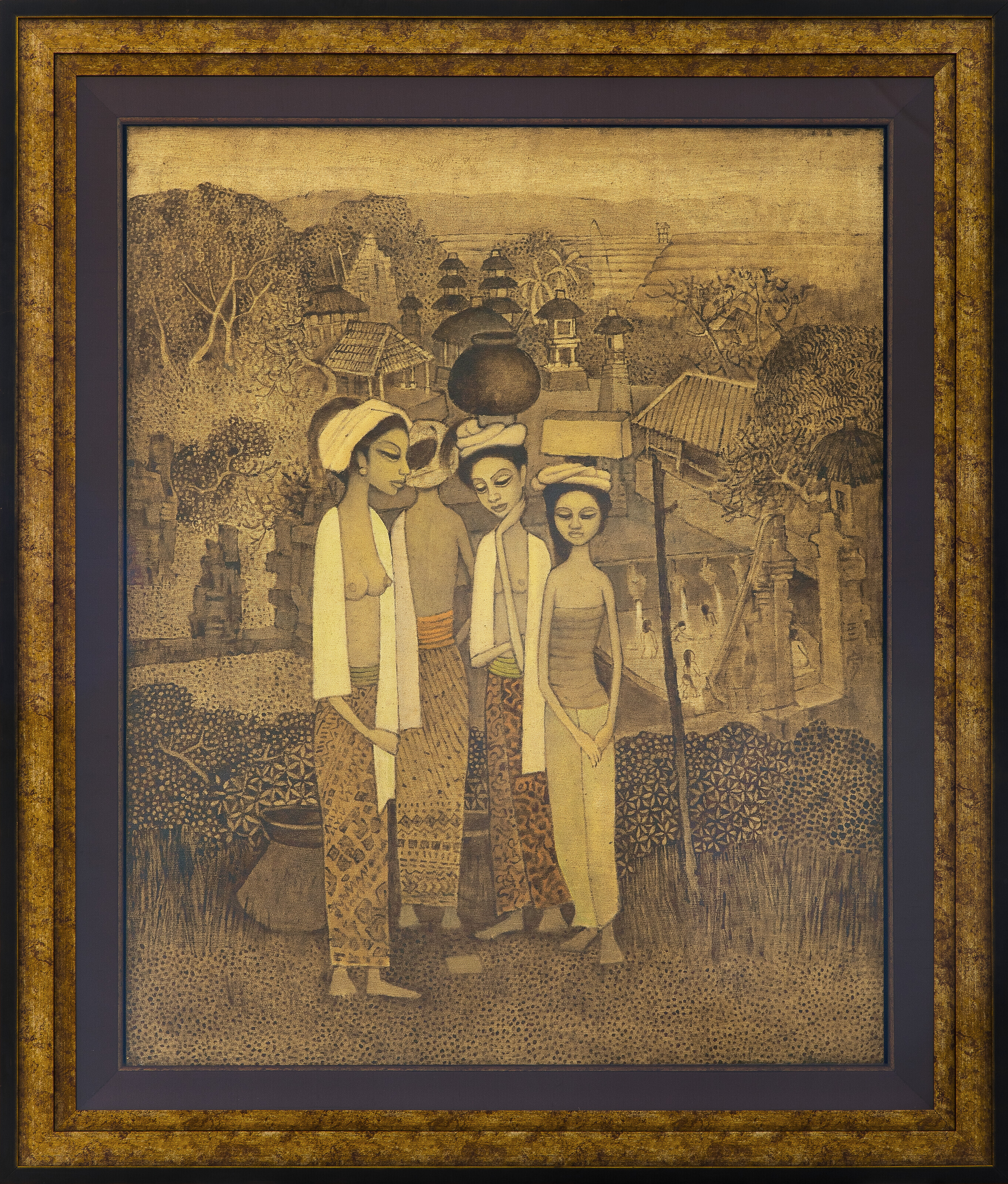 Cheong Soo Pieng — Жизнь на Бали, изображение 2