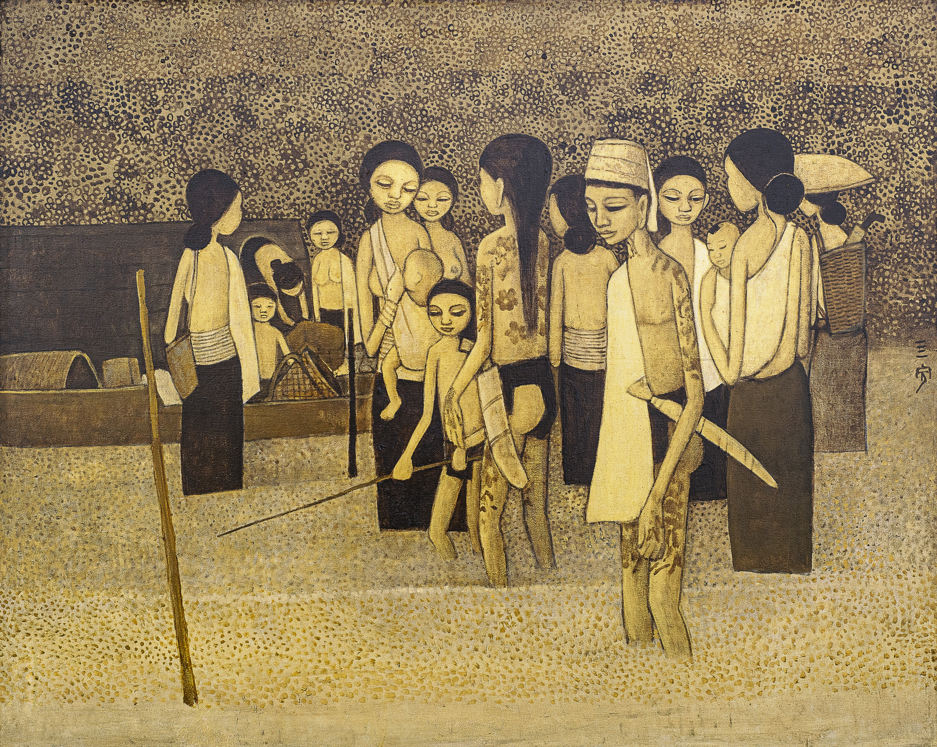 Cheong Soo Pieng — Жизнь в Сараваке