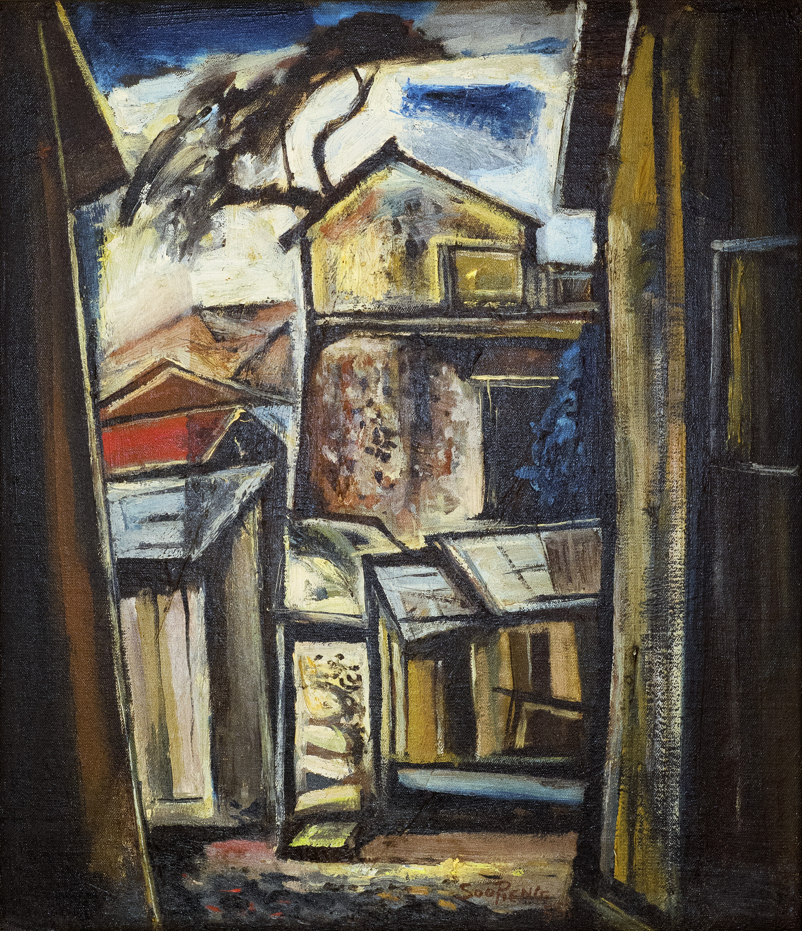 Cheong Soo Pieng — Переулок