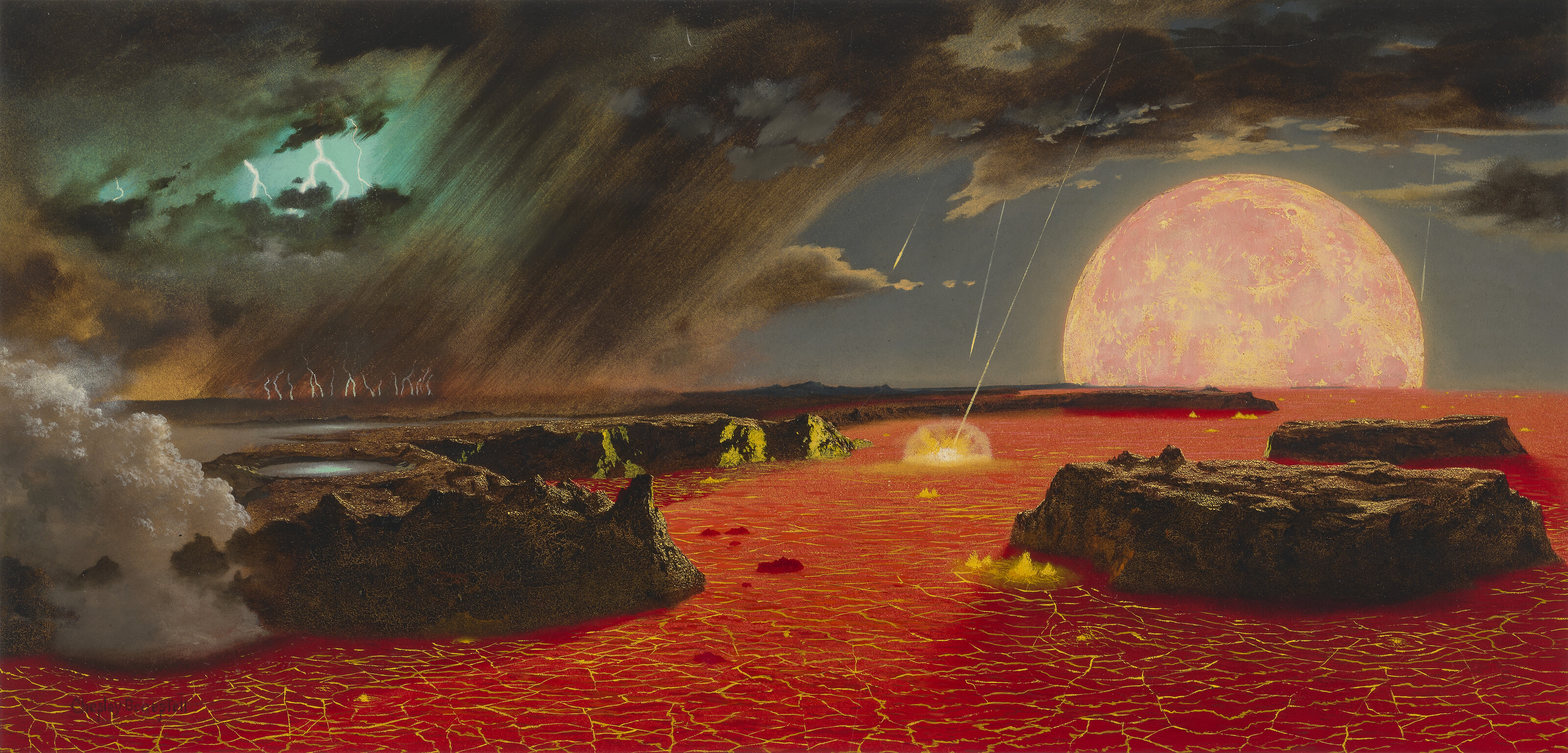 Chesley Bonestell — ЧЕСЛИ БОУНСТЕЛЛ, 1952 год