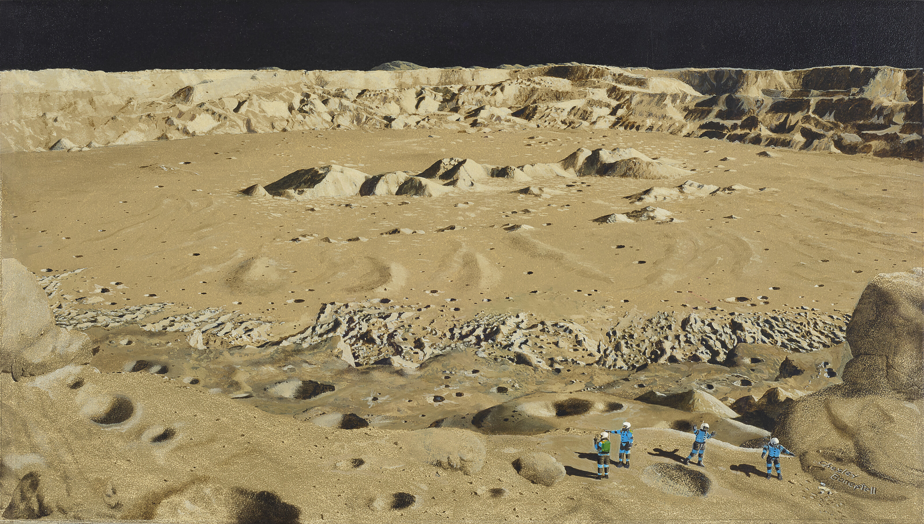 Chesley Bonestell — ИЗУЧЕНИЕ ТЕОРИИ КОПЕРНИКА