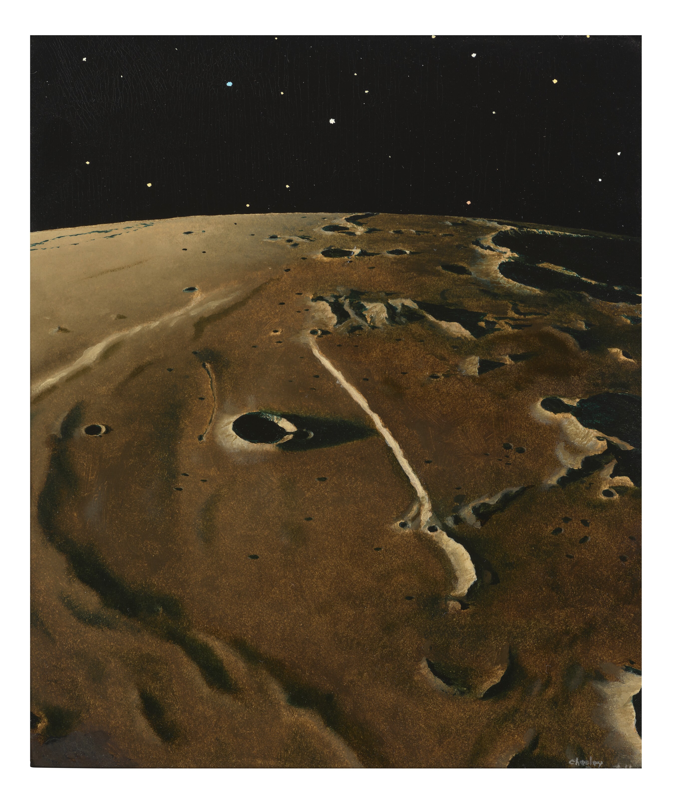 Chesley Bonestell — ПРЯМАЯ СТЕНА