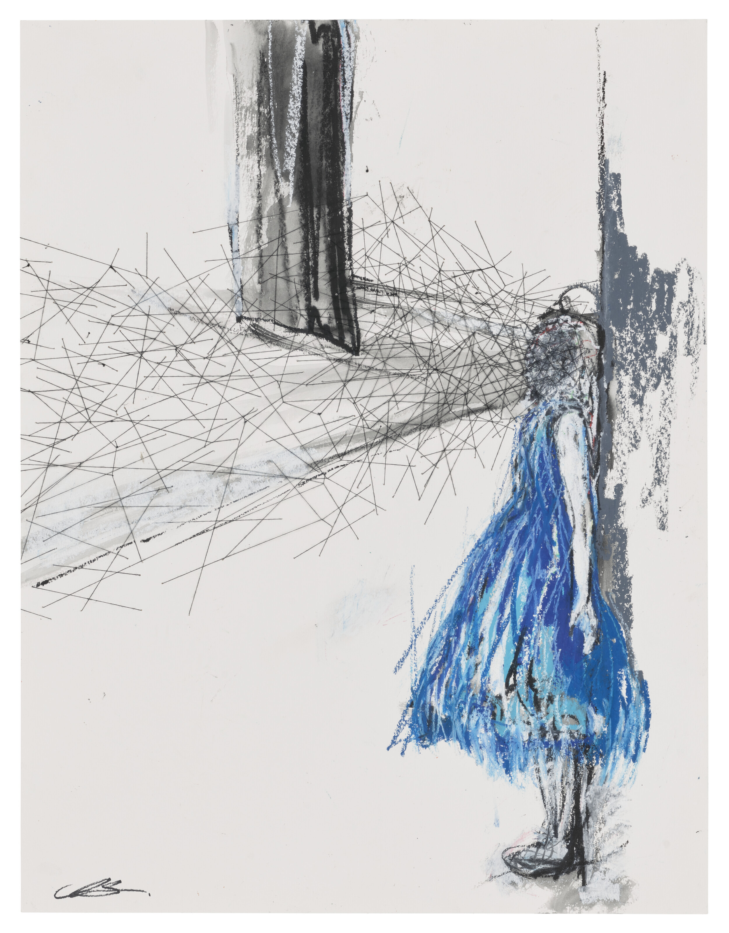 Chiharu Shiota — Без названия (рисунок)