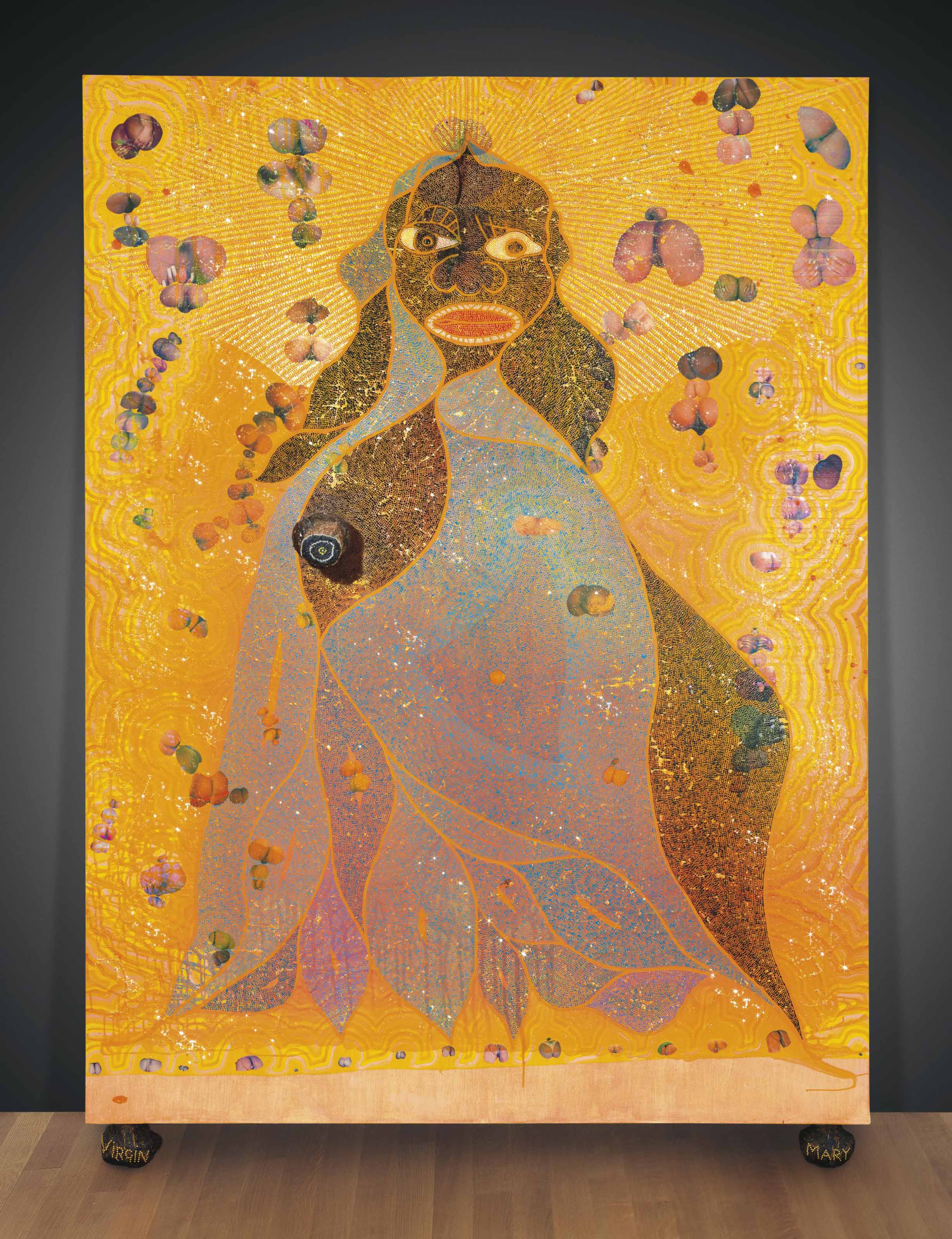 Chris Ofili — Святая Дева Мария