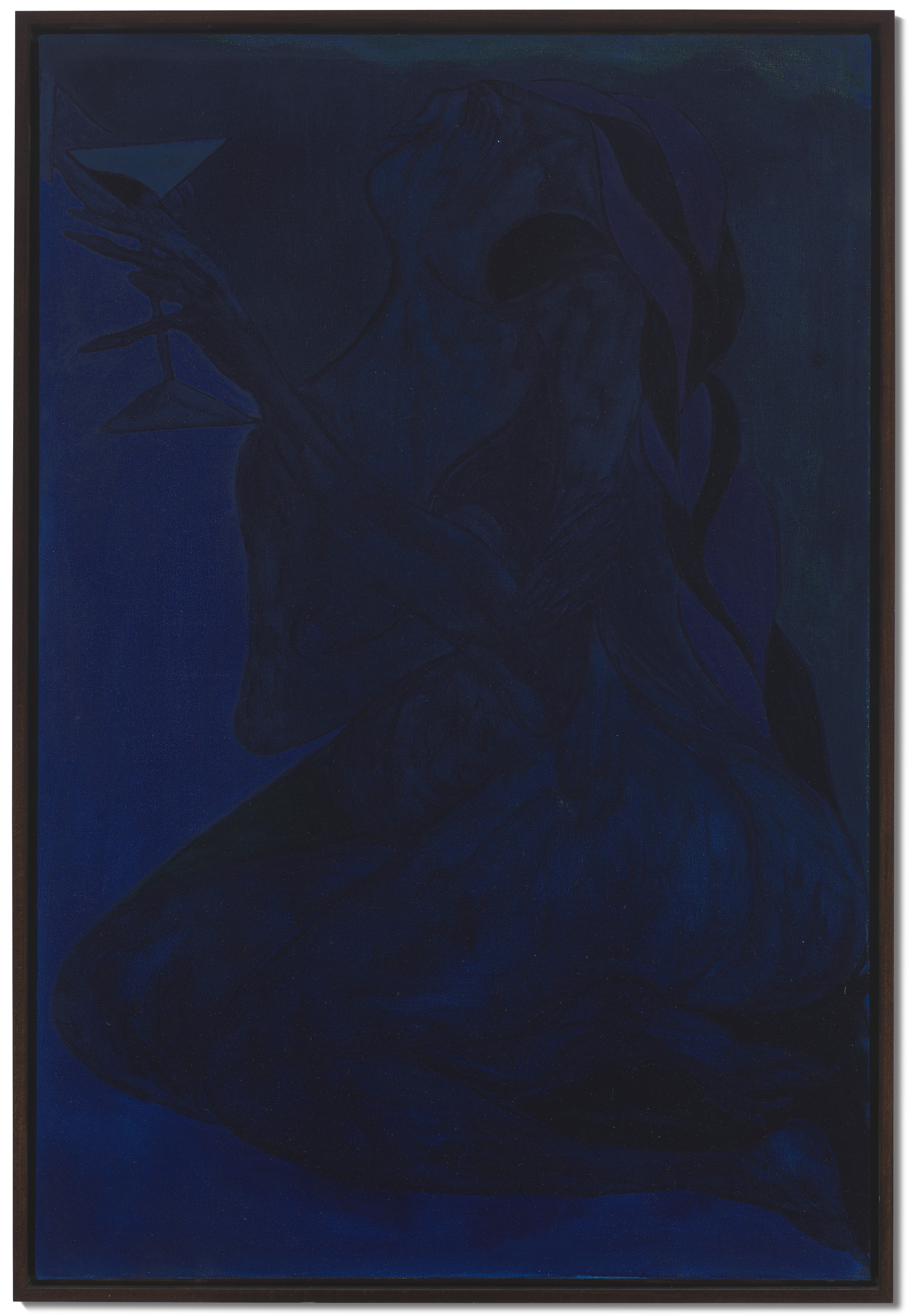 Chris Ofili — Голубая исповедь (леди канцлер), изображение 2