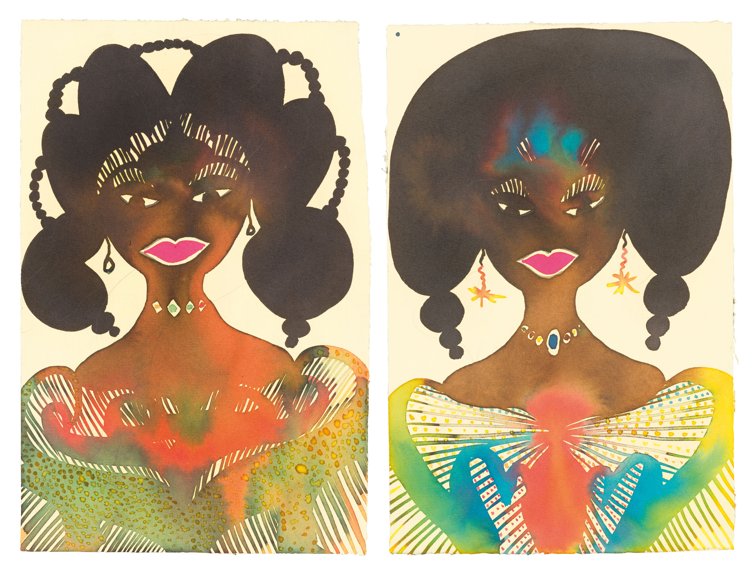 Chris Ofili — (i) Без названия (ii) Без названия, изображение 1