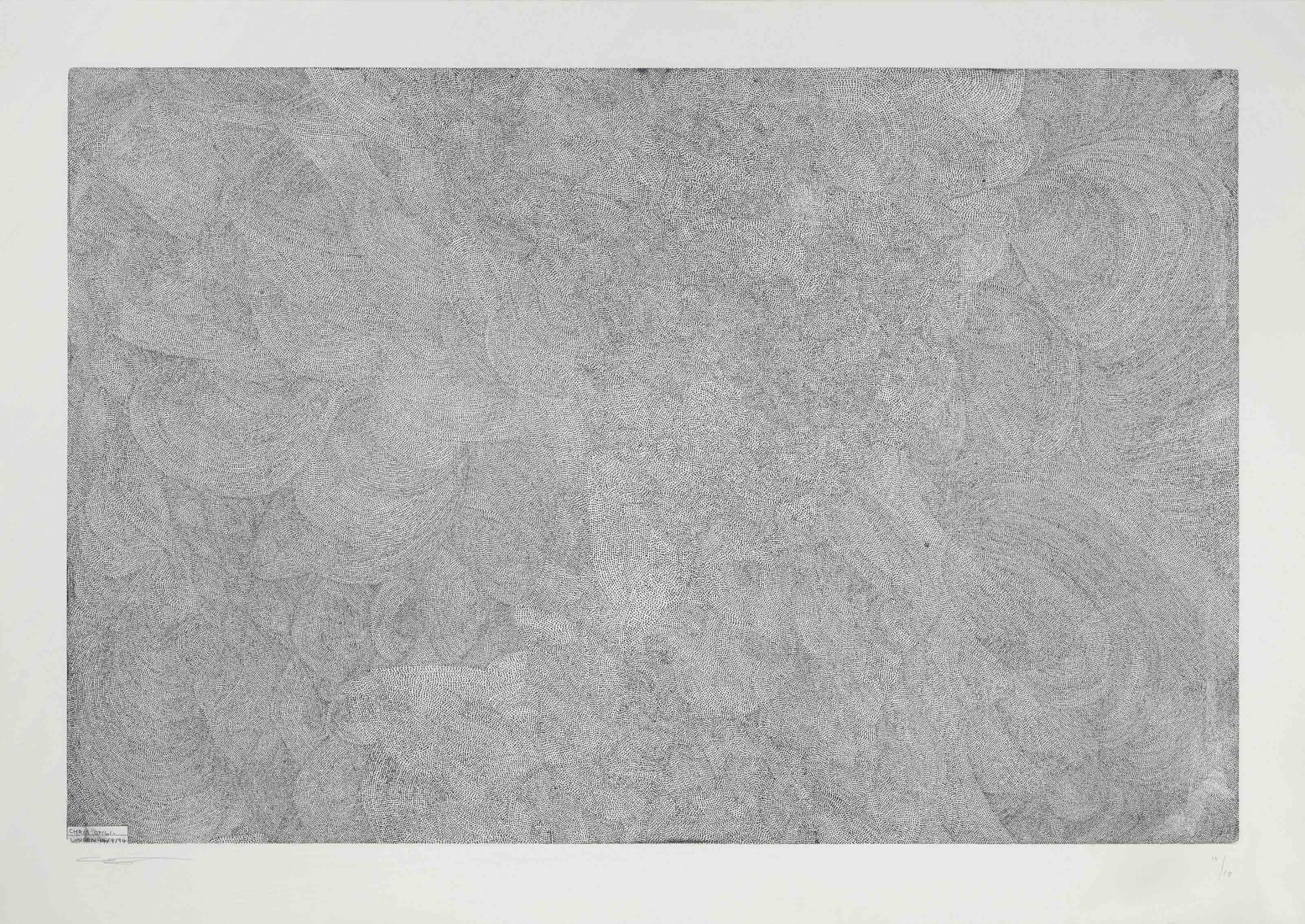 Chris Ofili — Лондон 14/9/94