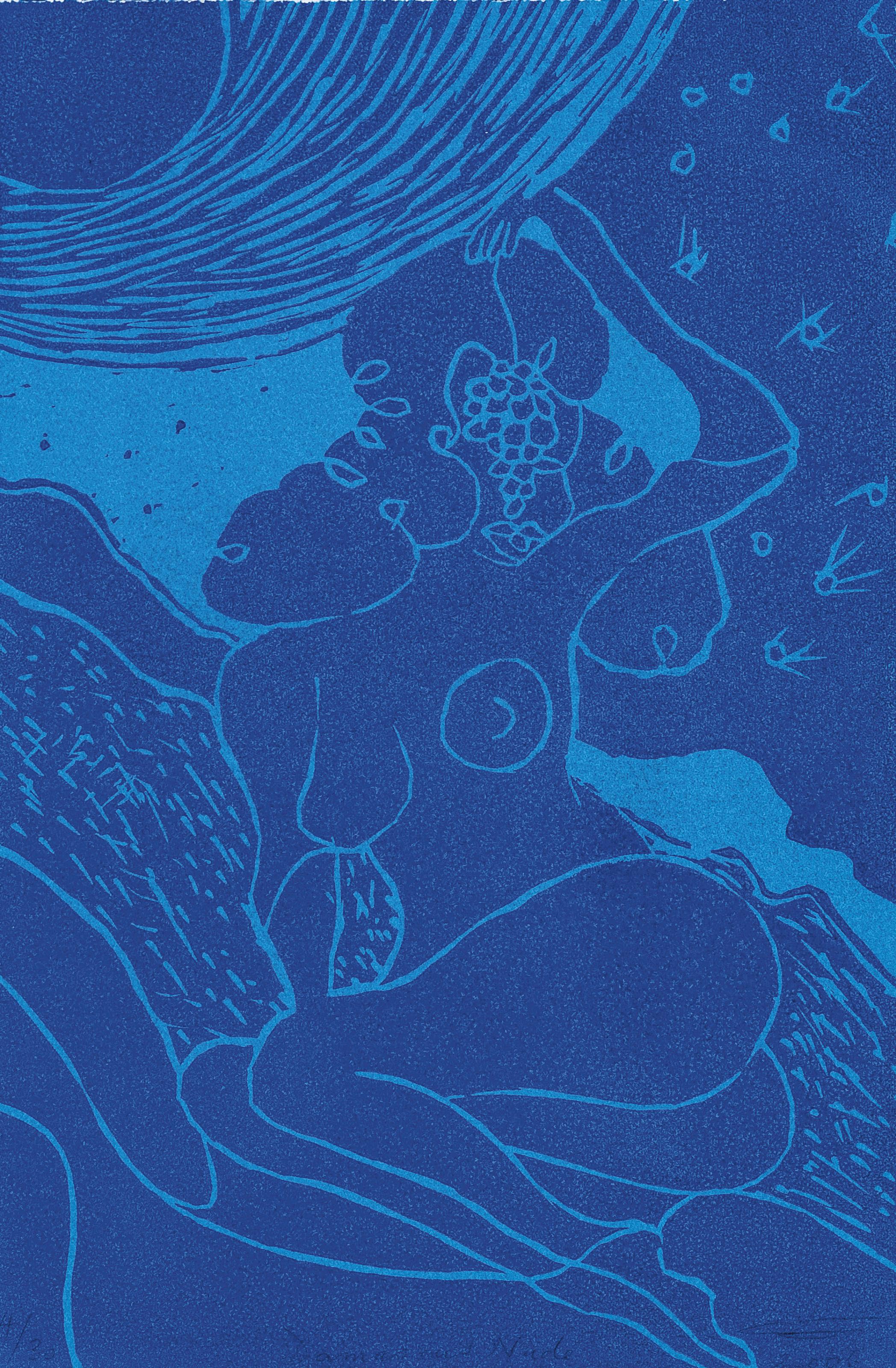 Chris Ofili — Обнаженный Дамаск
