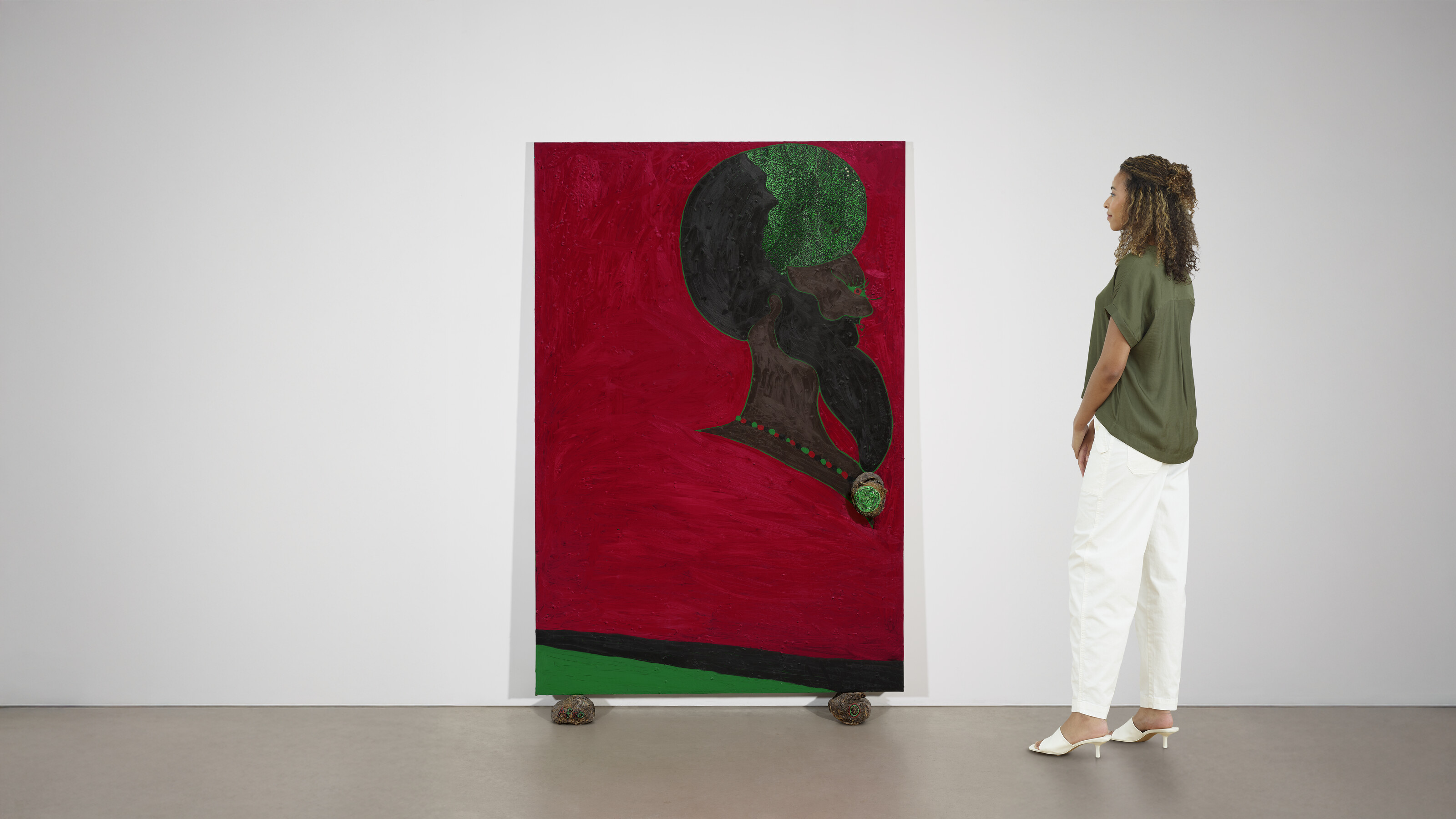 Chris Ofili — Глава Афронауки, изображение 2