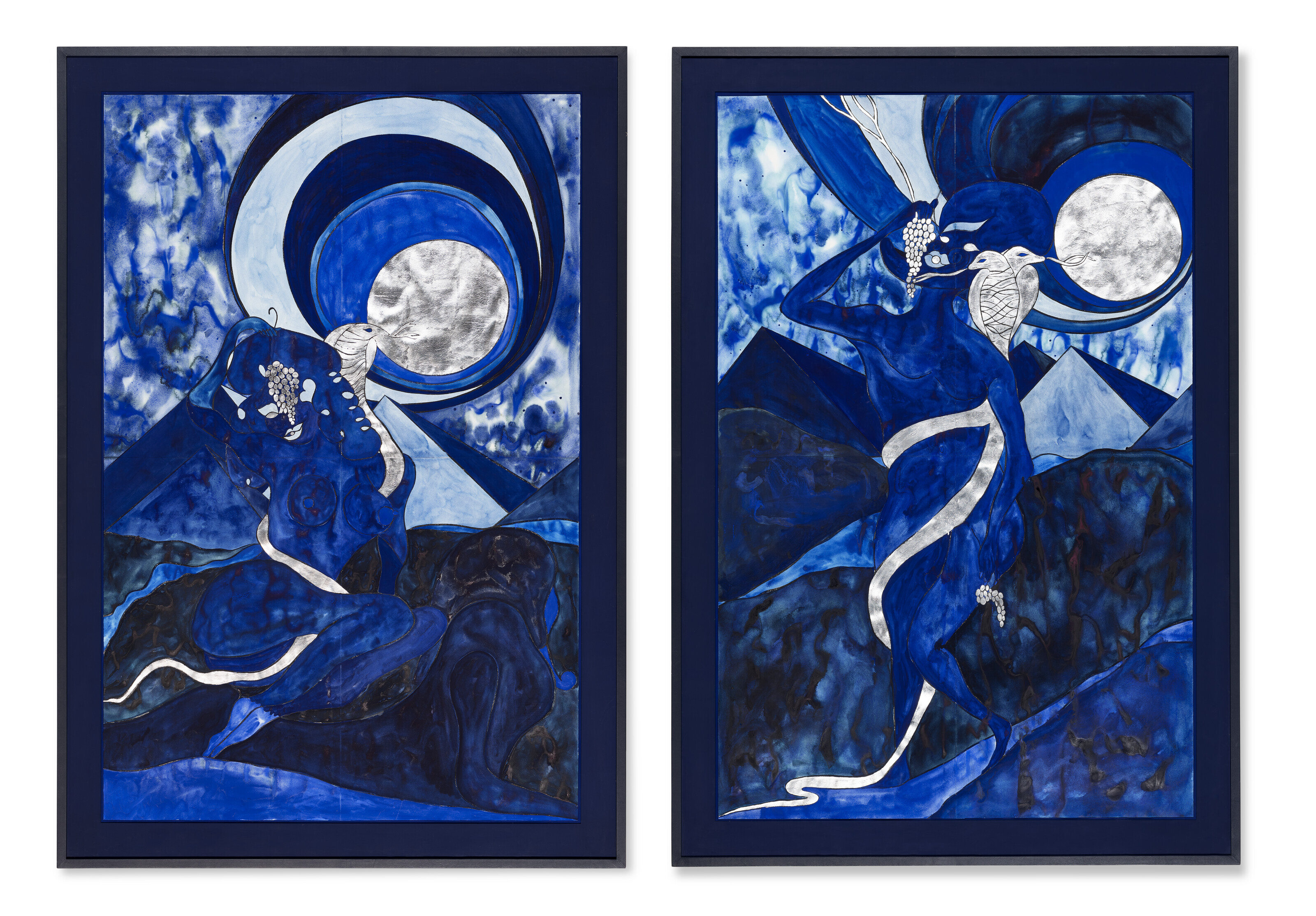 Chris Ofili — Голубой Дамаск