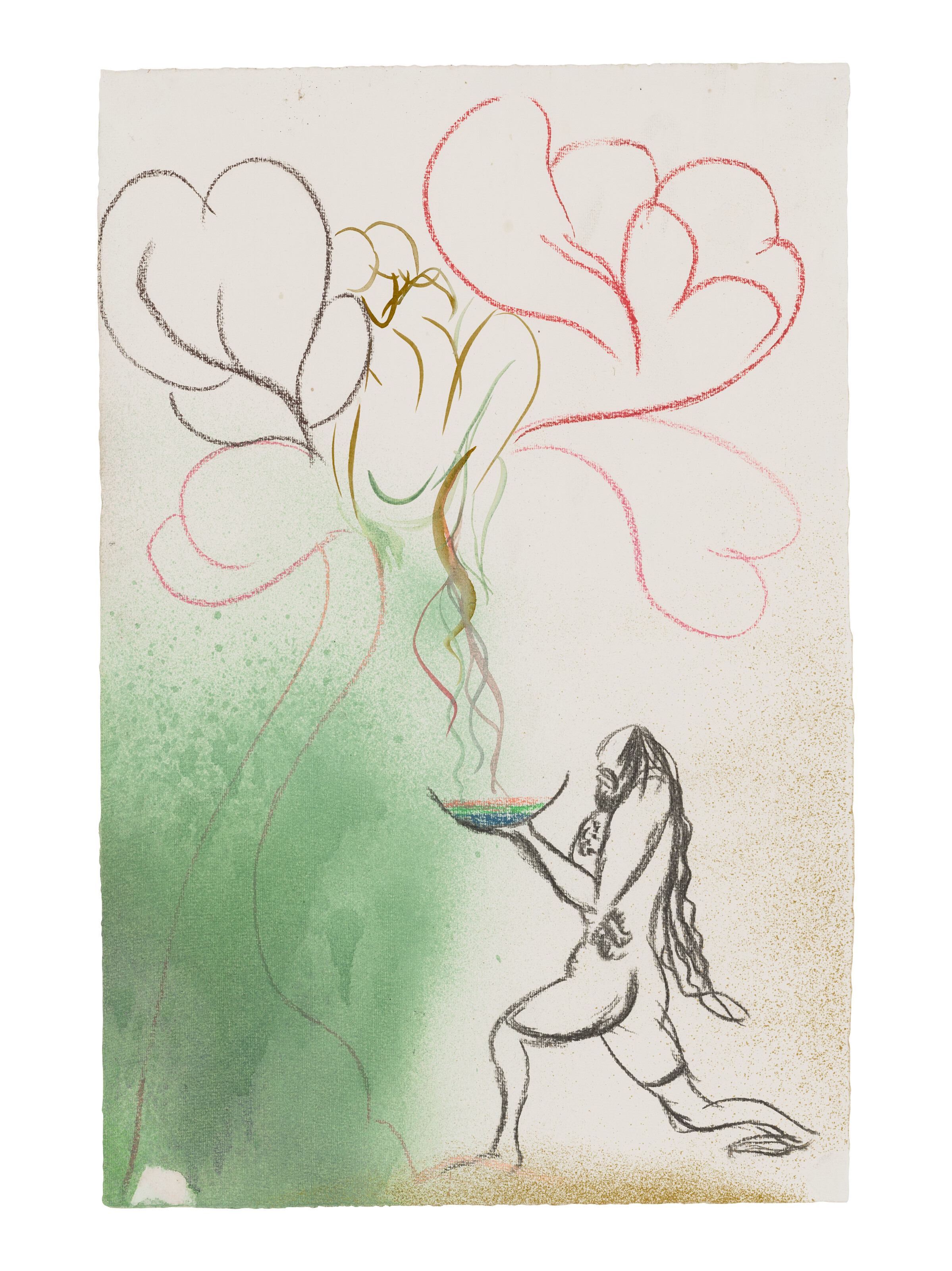Chris Ofili — Исследование для Овидия - Неожиданная удача
