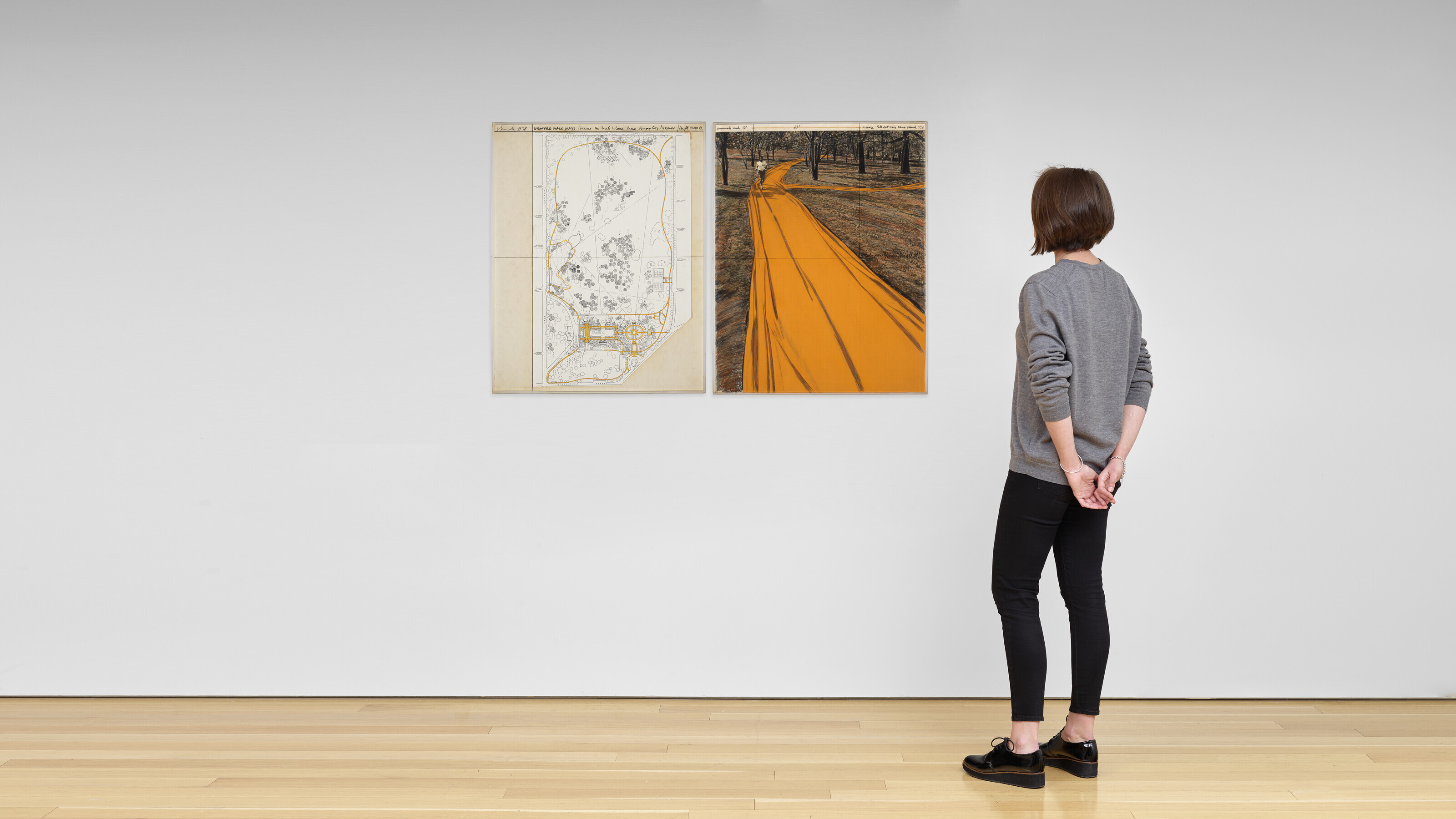 Christo and Jeanne-Claude — Укутанные дорожки, проект для парка Джейкоба Л. Лоуза, Канзас-Сити, Миссури, изображение 6