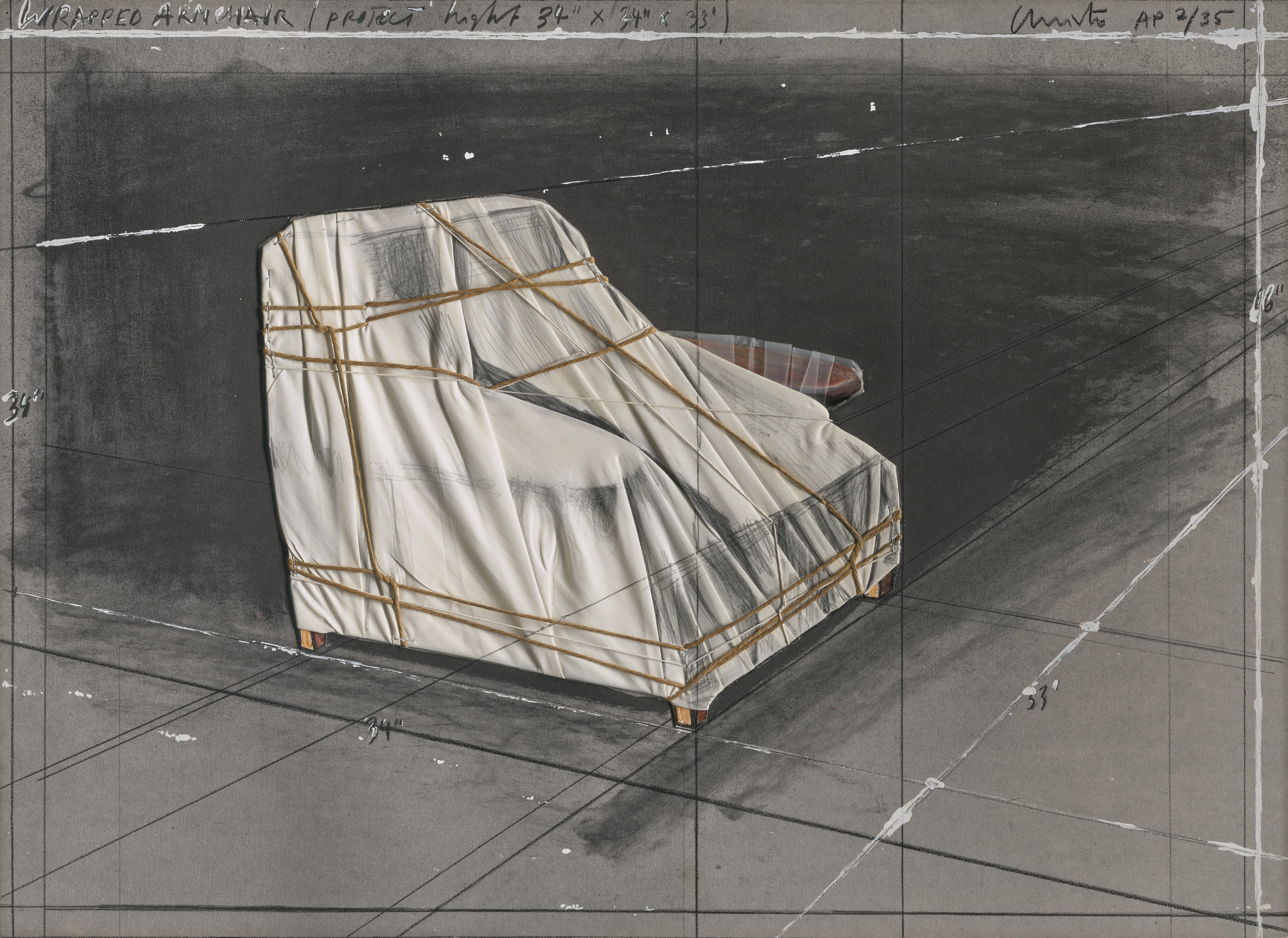 Christo and Jeanne-Claude — Проект обернутого кресла