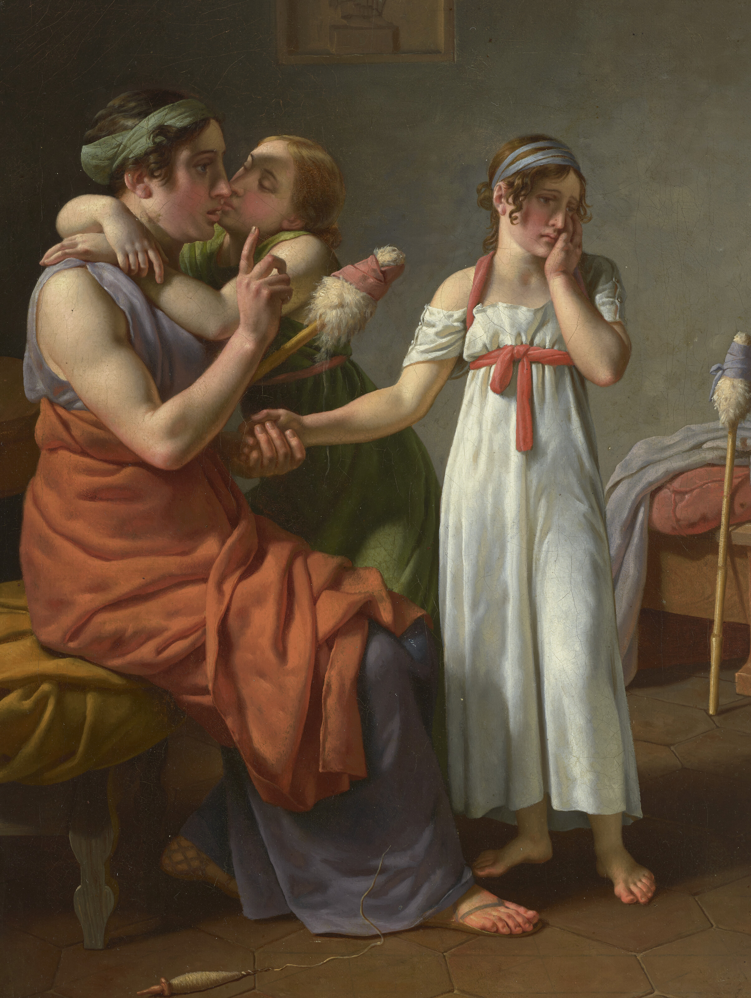 Christoffer Wilhelm Eckersberg — Ден годен Модер (Хорошая мать)