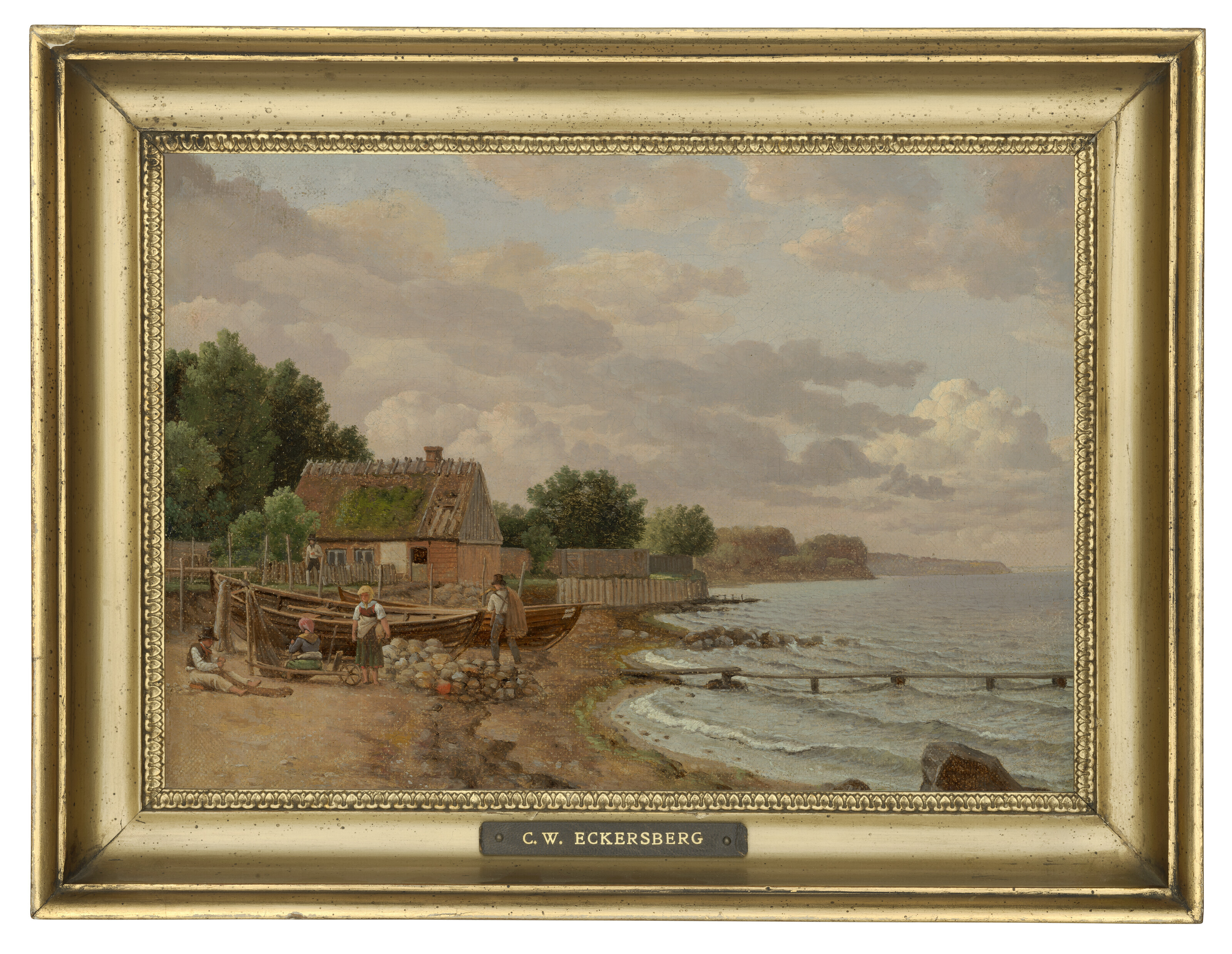 Christoffer Wilhelm Eckersberg — Вид из Таарбека (часть Таарбека), изображение 2