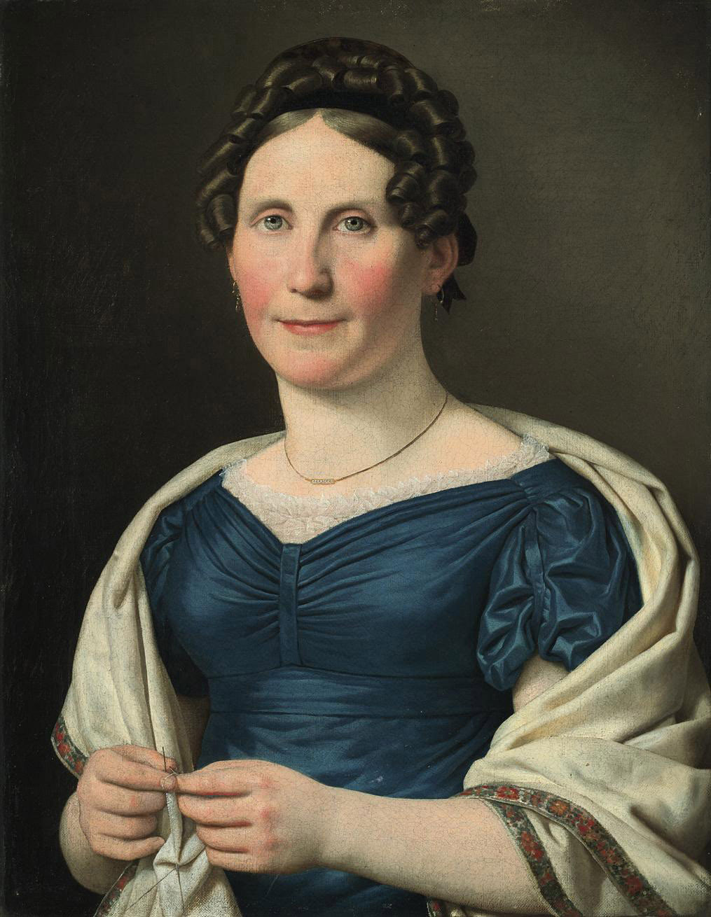 Christoffer Wilhelm Eckersberg — Портрет миссис Вад