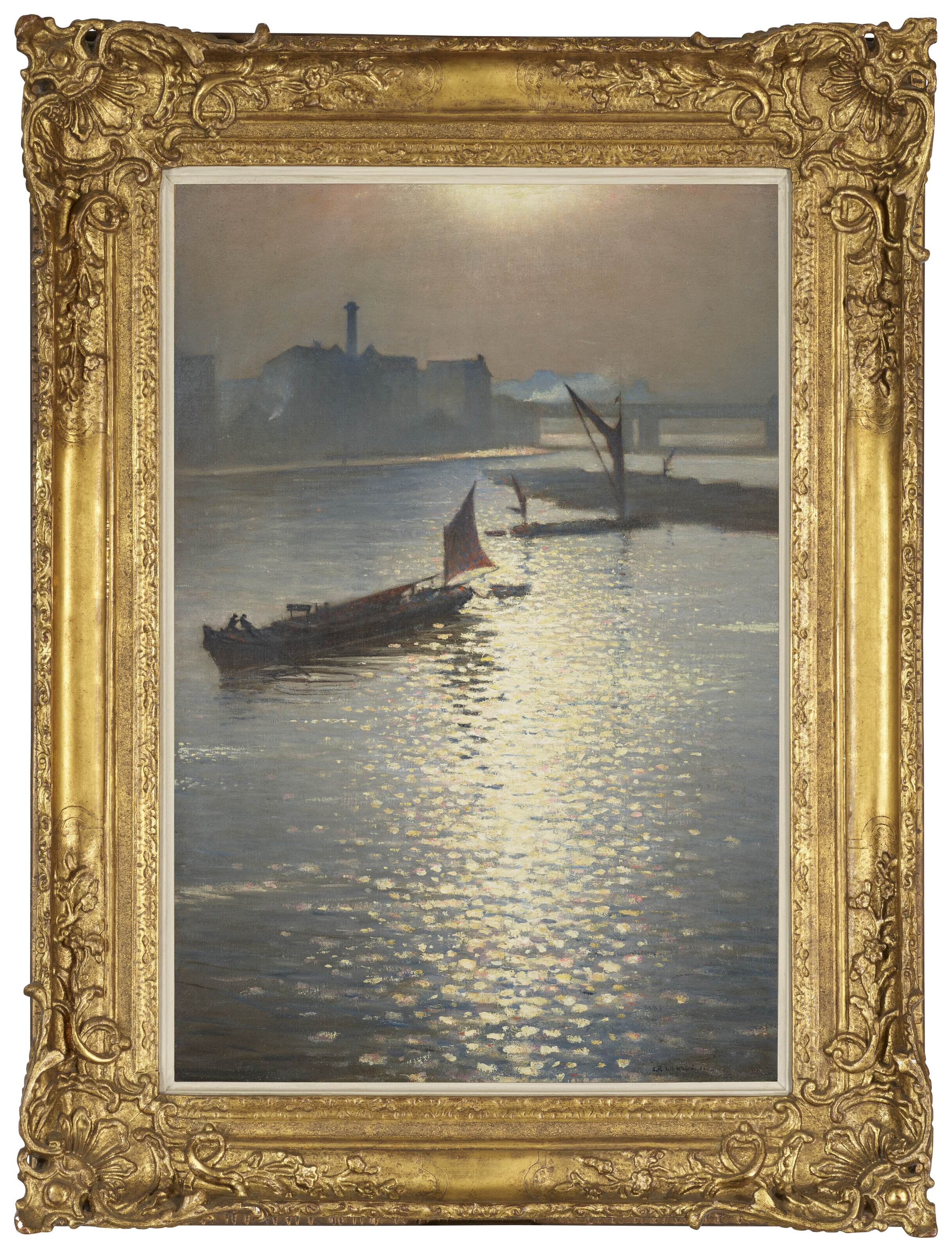 Christopher Nevinson — С моста Ватерлоо, изображение 2