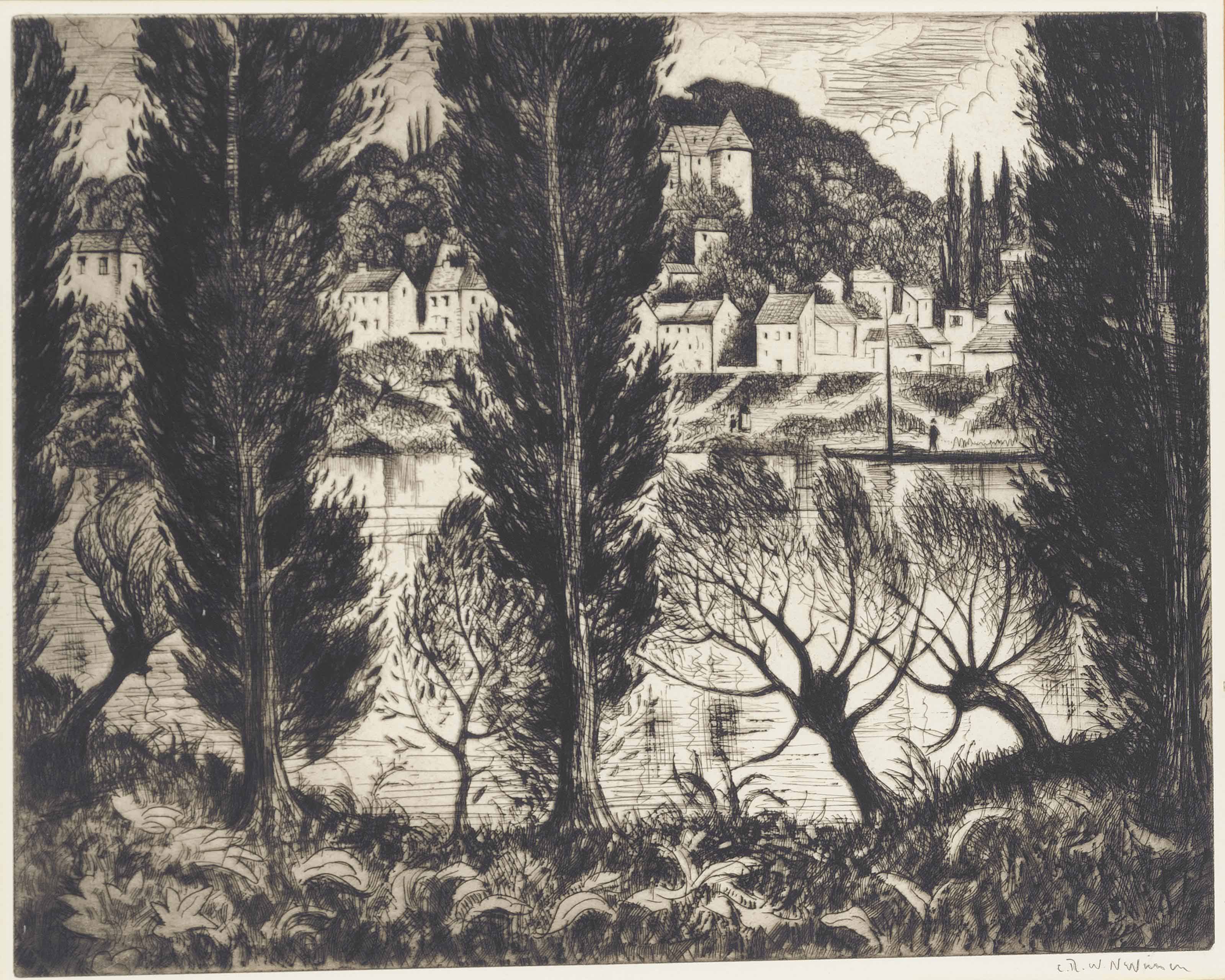 Christopher Nevinson — Севр