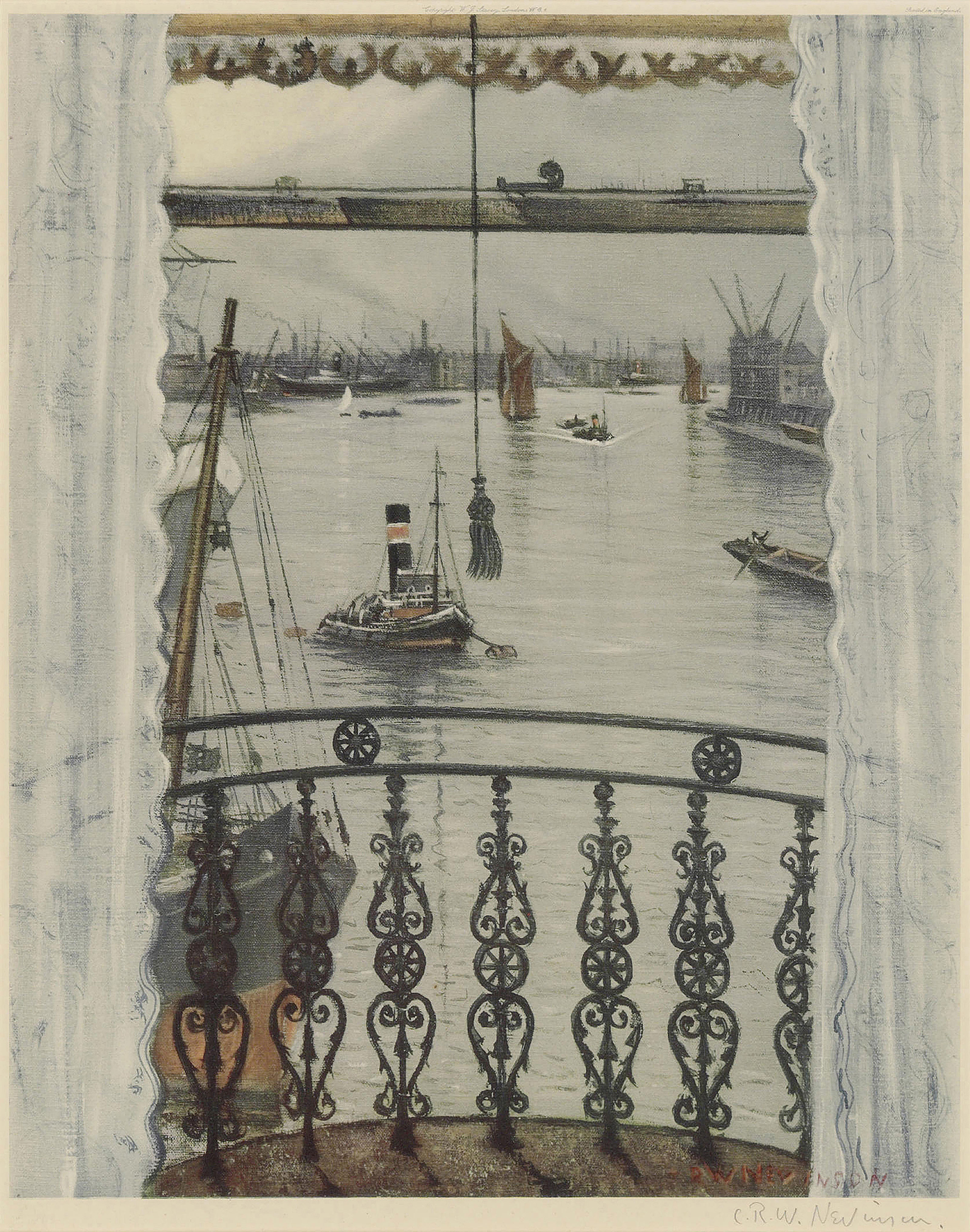 Christopher Nevinson — Гринвич-Рич