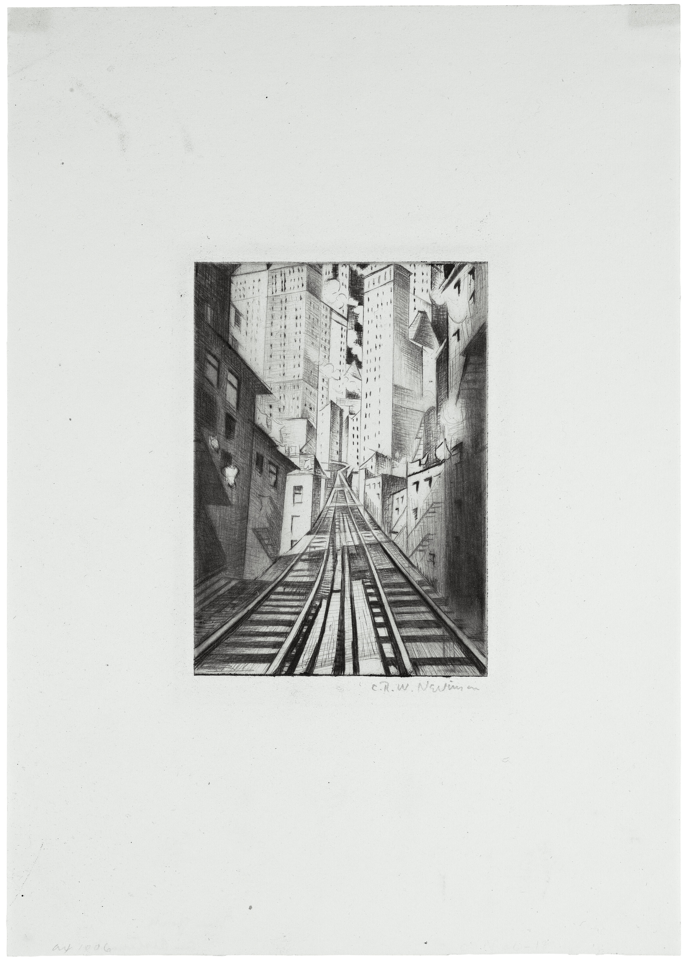 Christopher Nevinson — Нью-Йорк: Абстракция, изображение 2