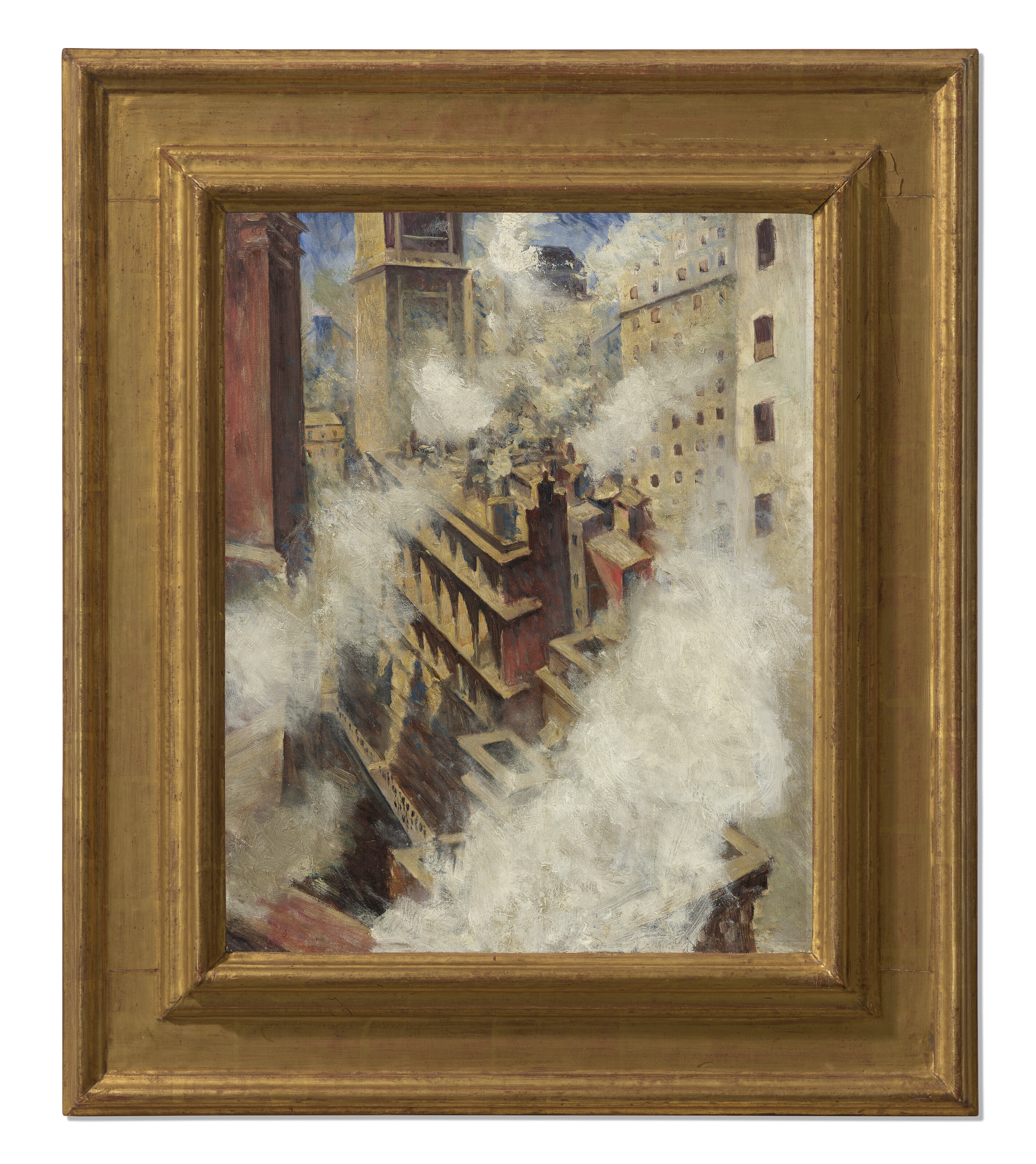 Christopher Nevinson — Смотрю Вниз, На Уолл-Стрит, изображение 3