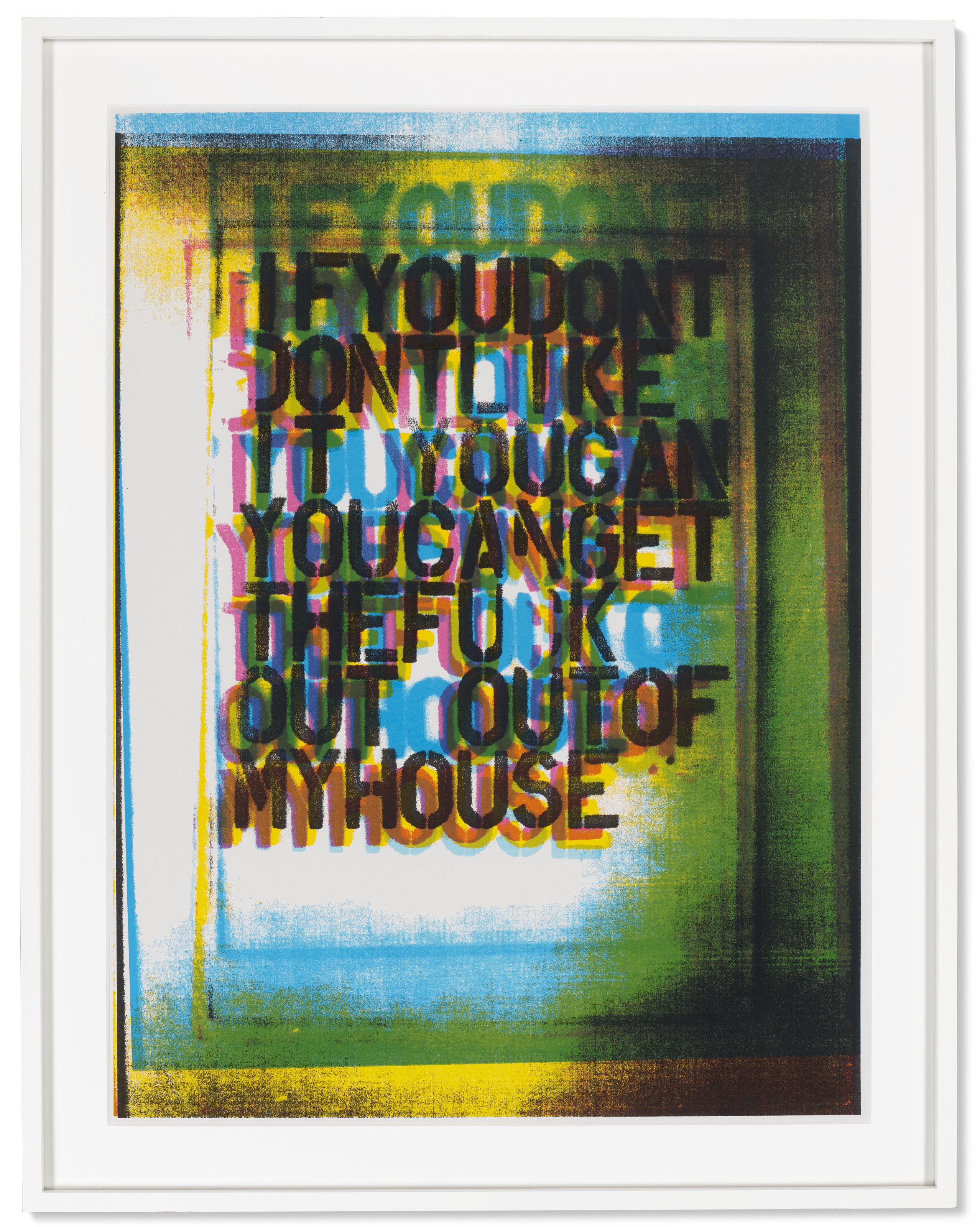 Christopher Wool — Мой дом I, II и III, изображение 5