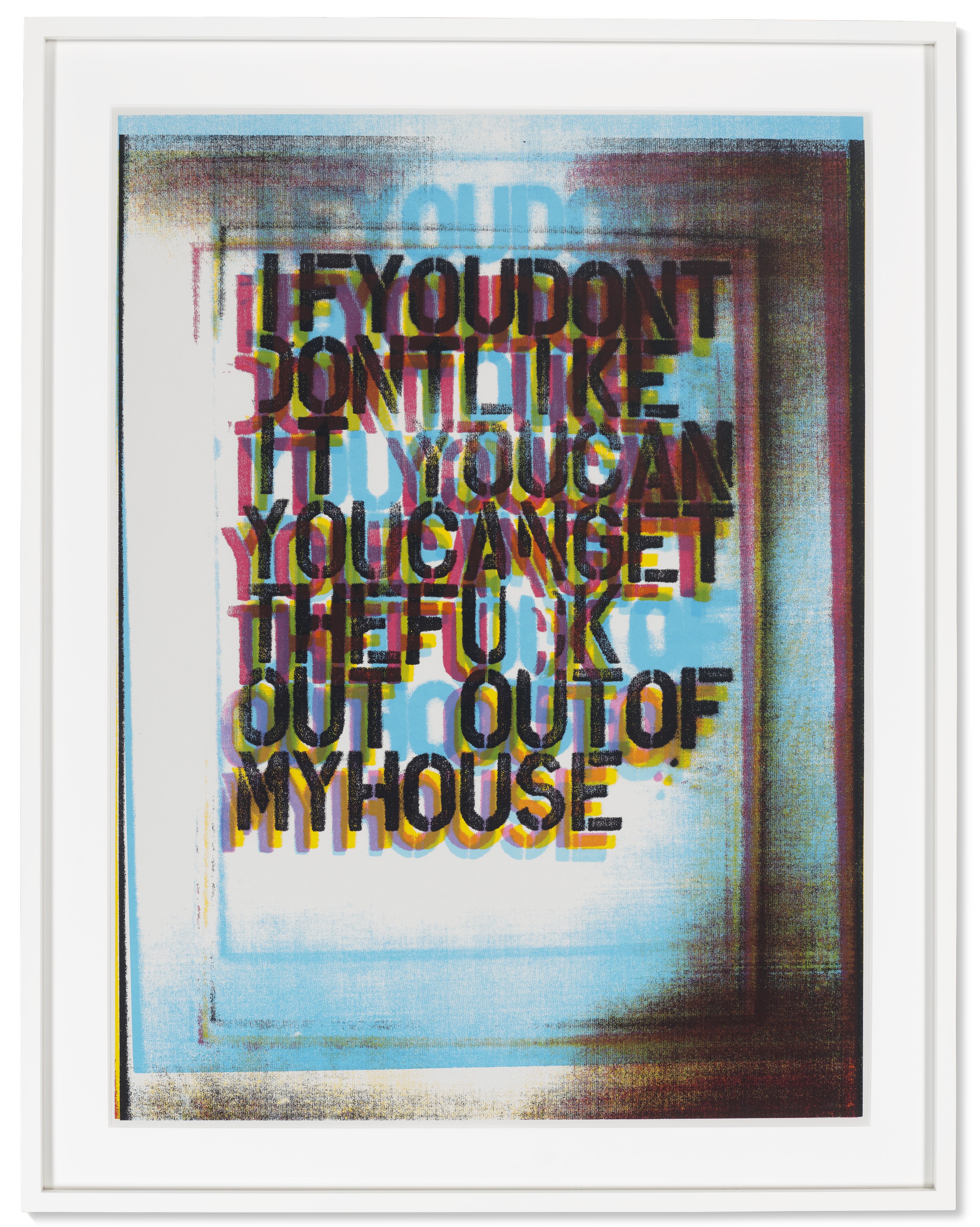 Christopher Wool — Мой дом I, II и III, изображение 6