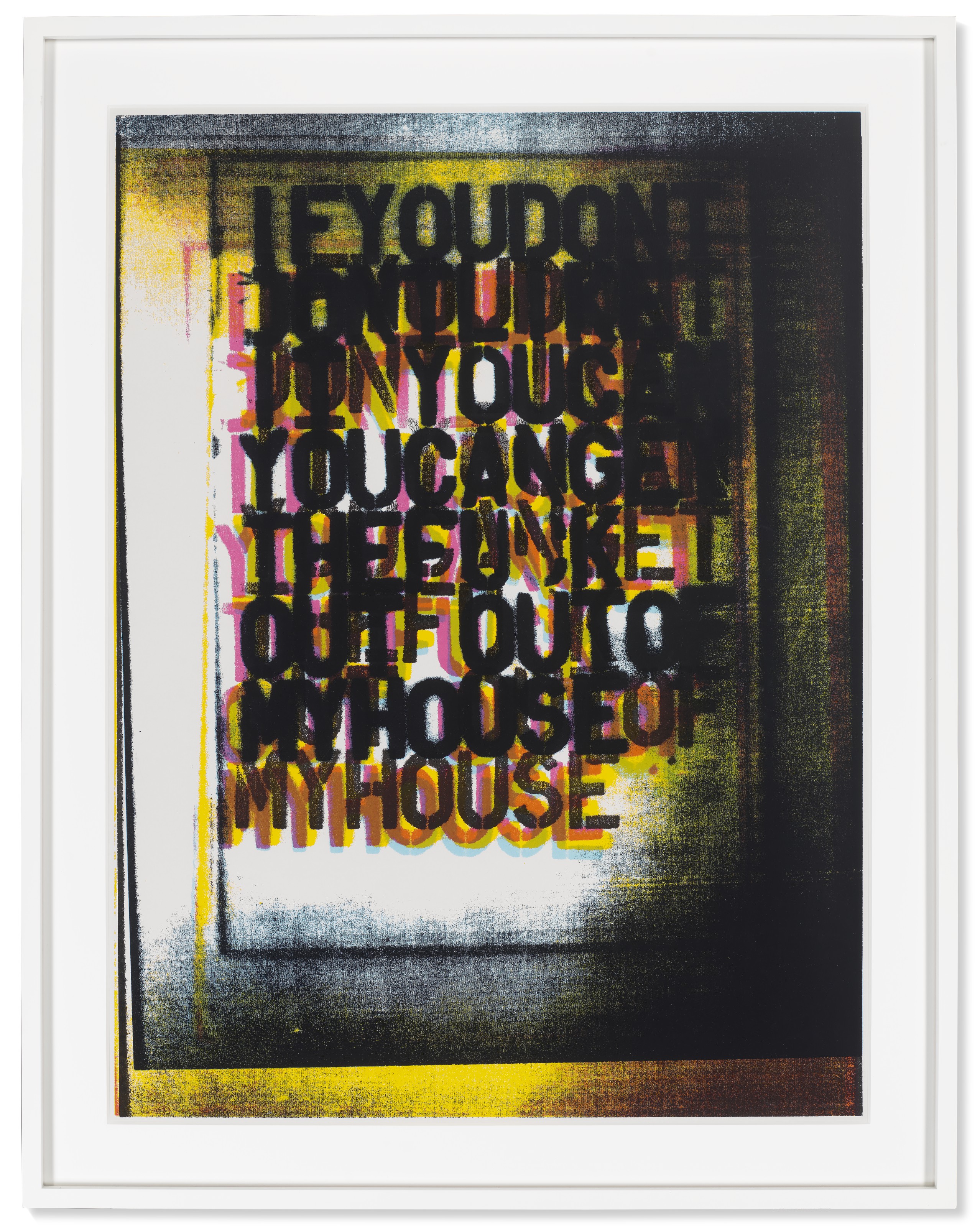 Christopher Wool — Мой дом I, II и III, изображение 7